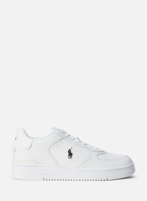 POLO RALPH LAUREN Leather sneakers  White