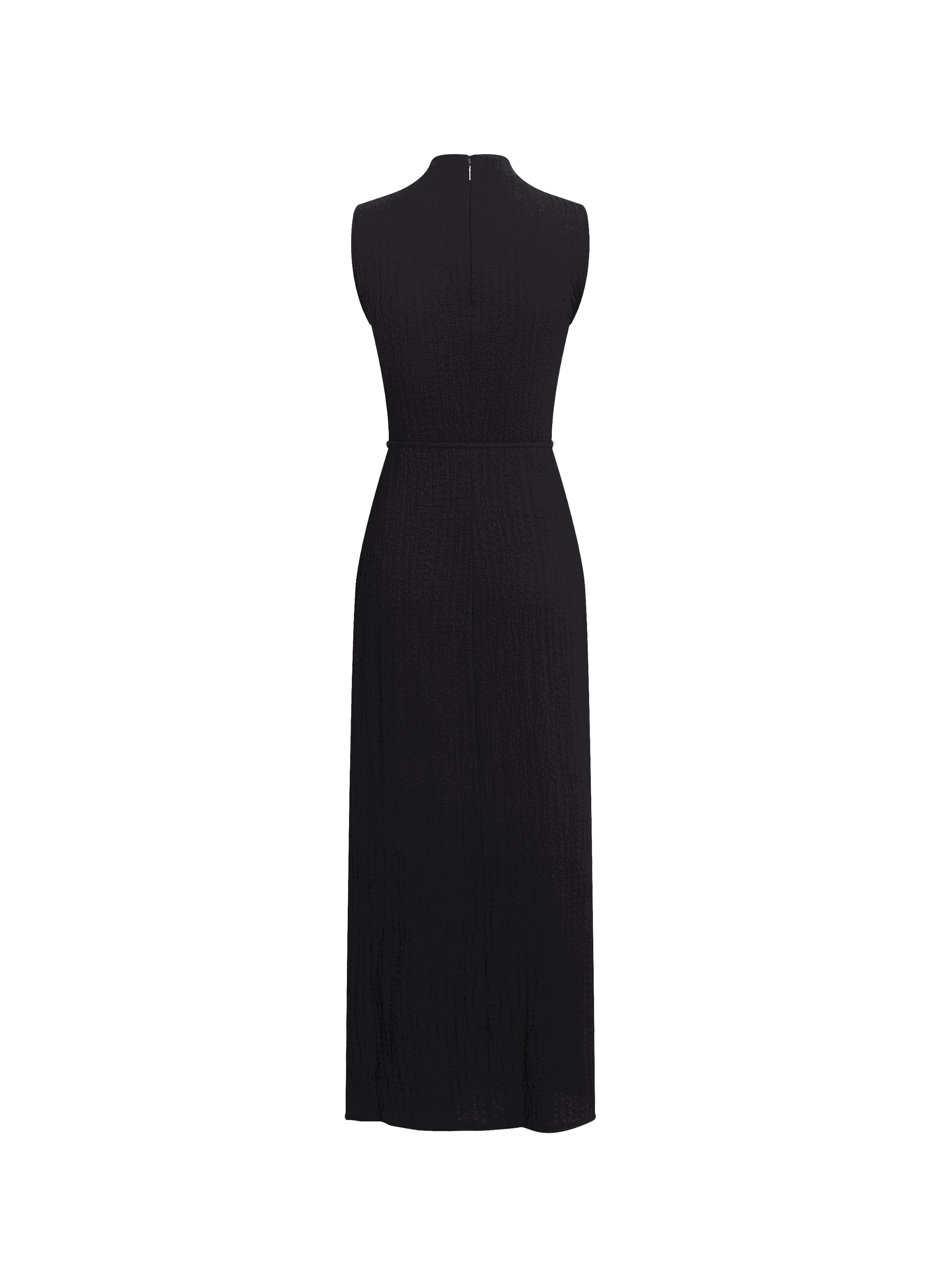 Robe longue fendue CALVIN KLEIN Noir