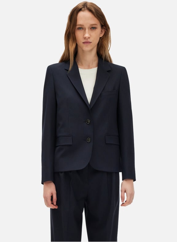 Veste de tailleur rayée - romance Bleu by PABLO PABLO Veste de tailleur rayée - romance Bleu