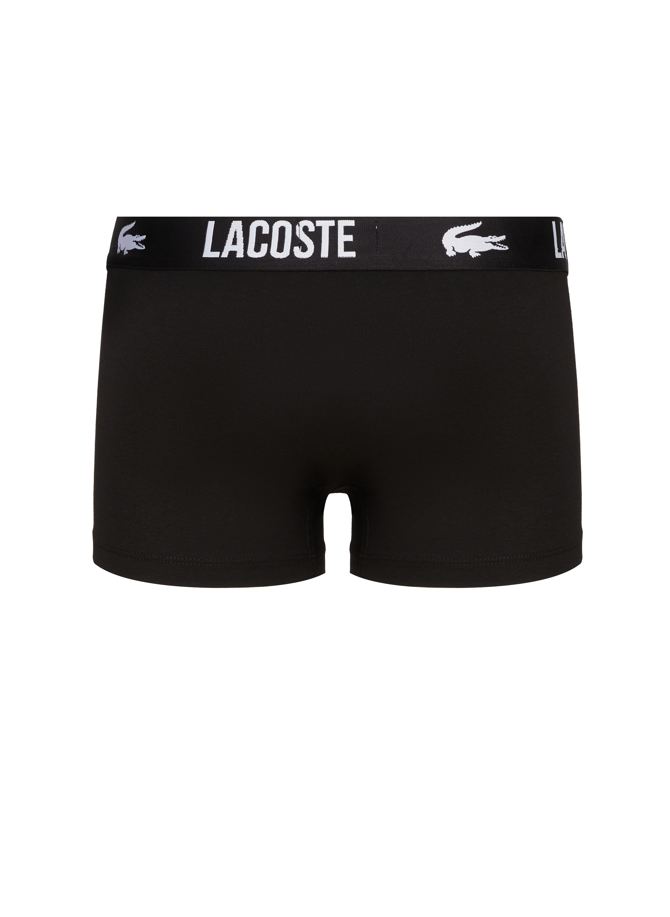  Pack of three cotton boxers LACOSTE Multicolour