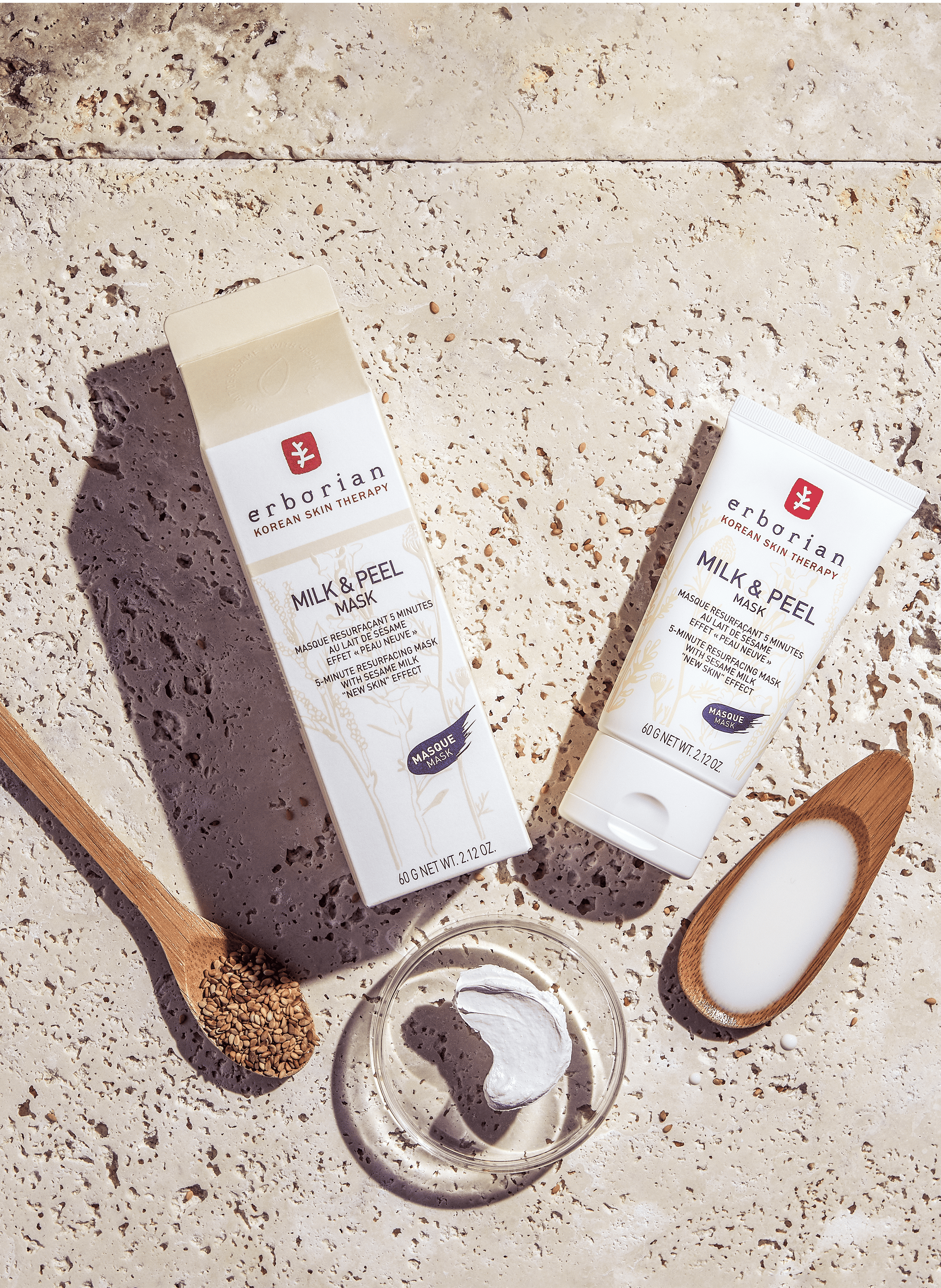 Milk & Peel Mask - Peeling Mask ERBORIAN No color