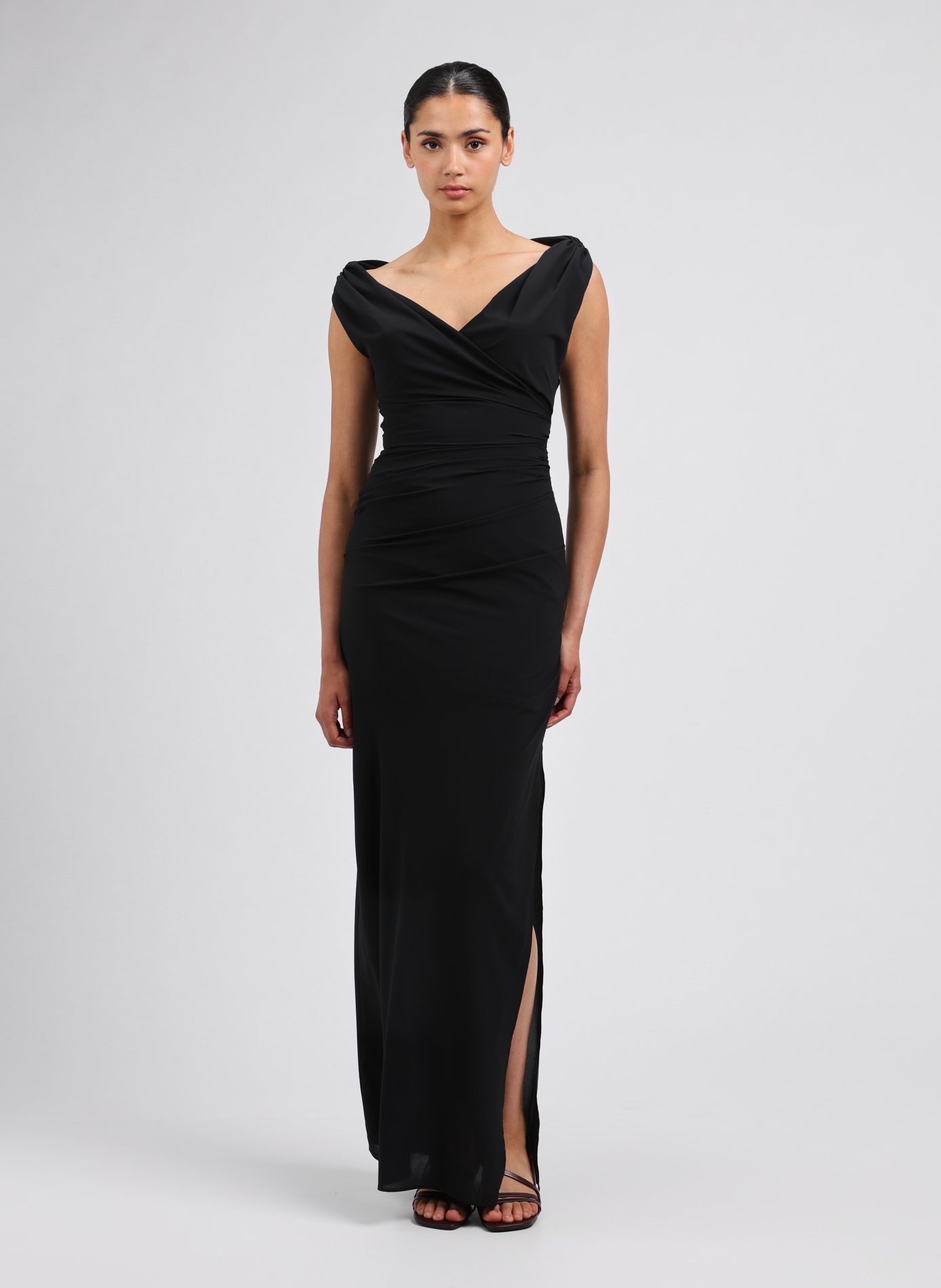 The long Rita dress JACQUEMUS Black