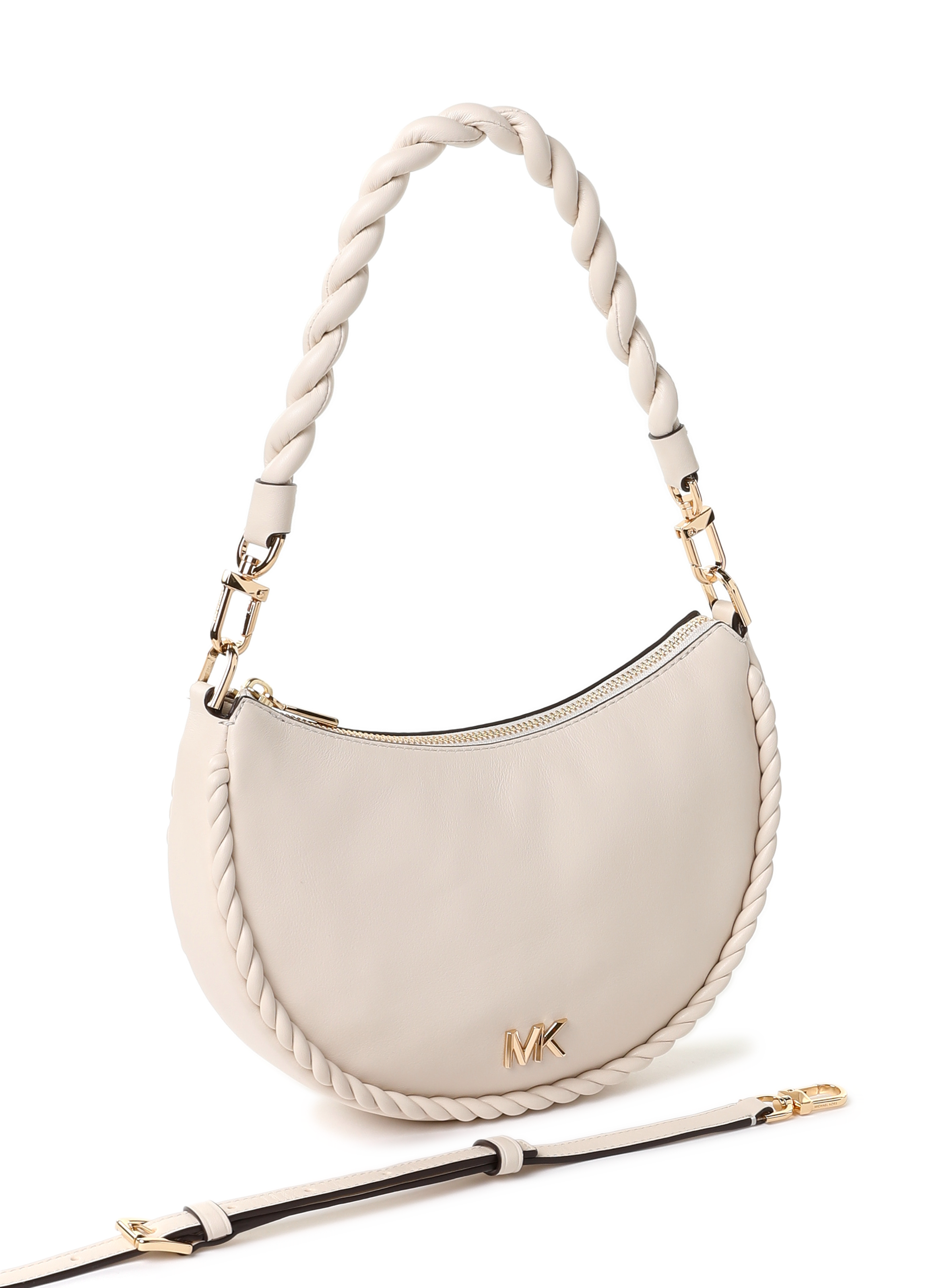Sac à main en cuir  MICHAEL KORS Blanc