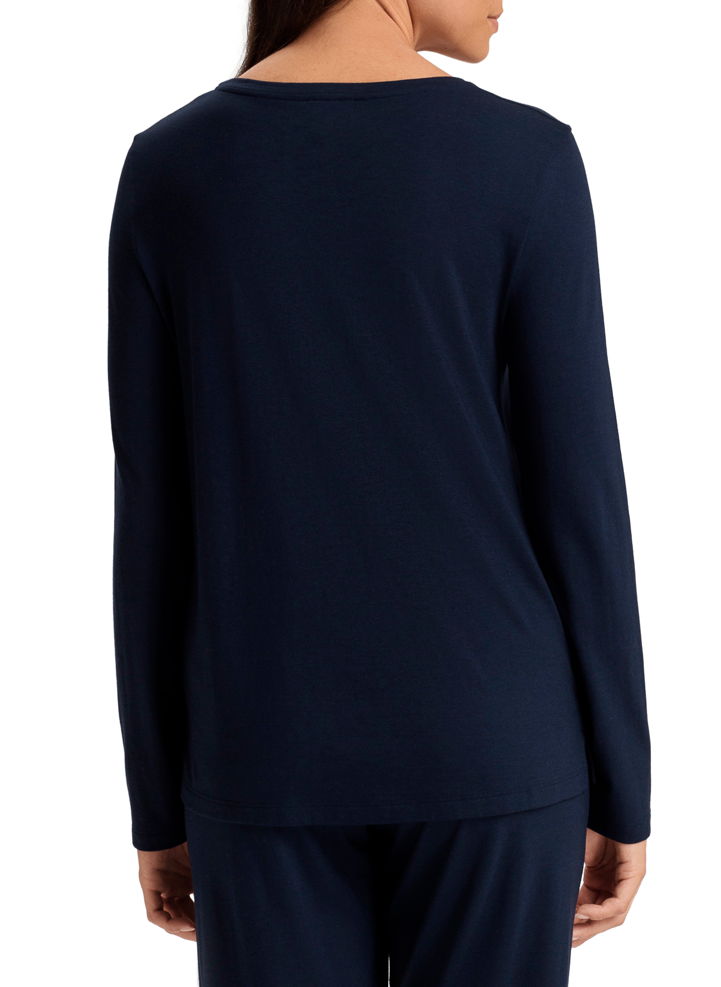 Long-sleeved HANRO Blue