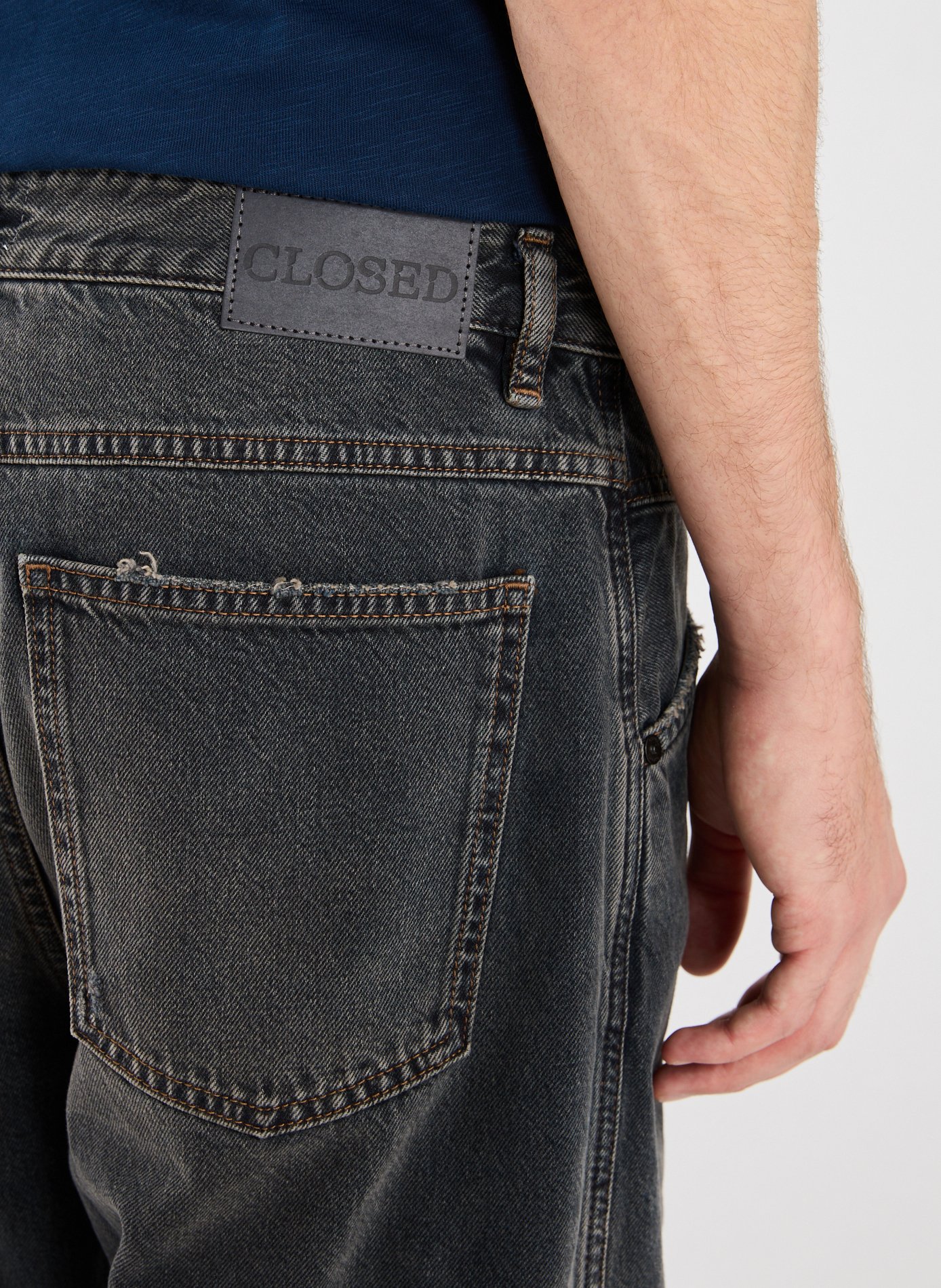 Jean droit X-Lent en coton  CLOSED Bleu