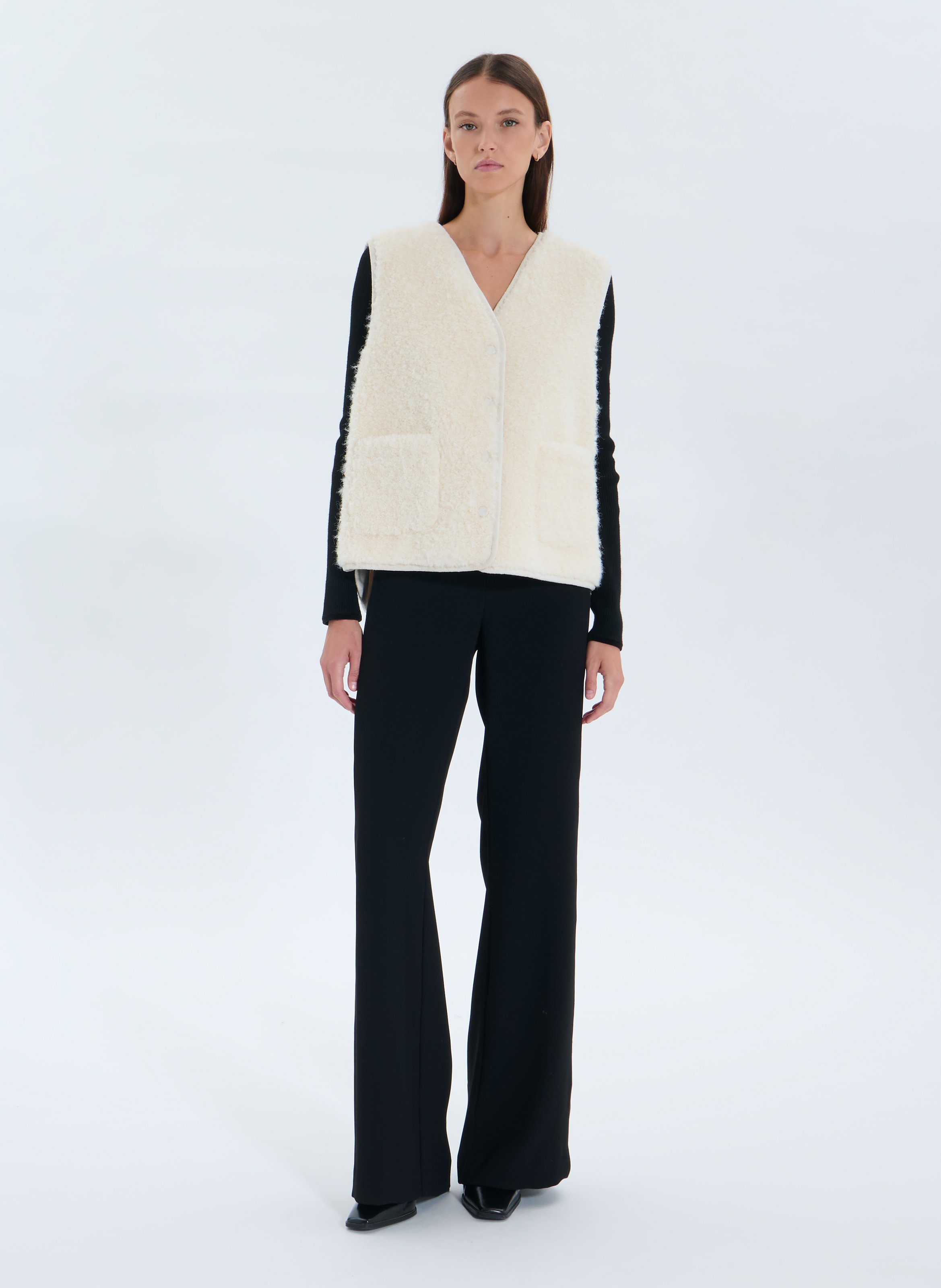 Gilet  giselle ZAPA Blanc
