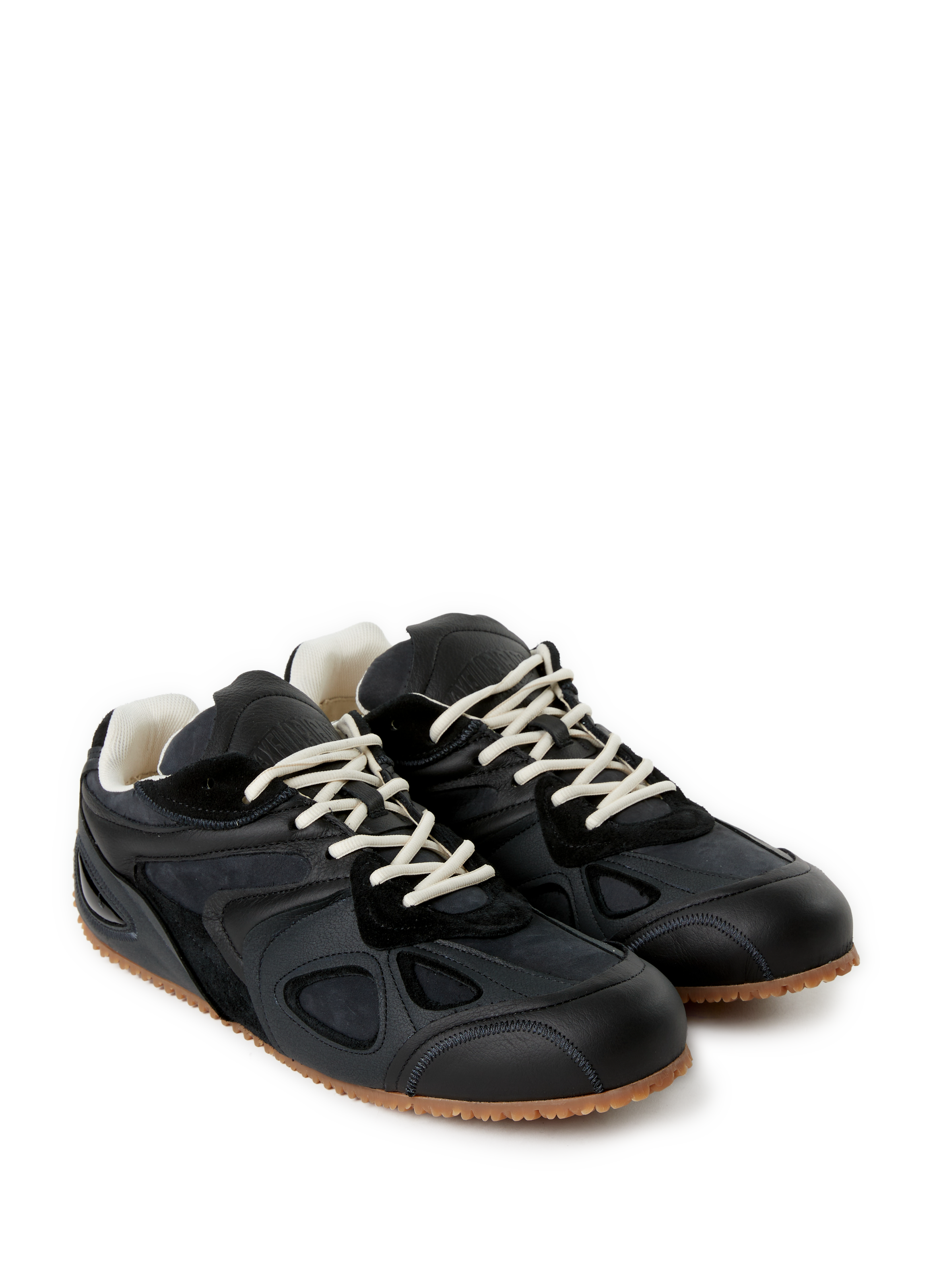 Flat leather sneakers AXEL ARIGATO Black