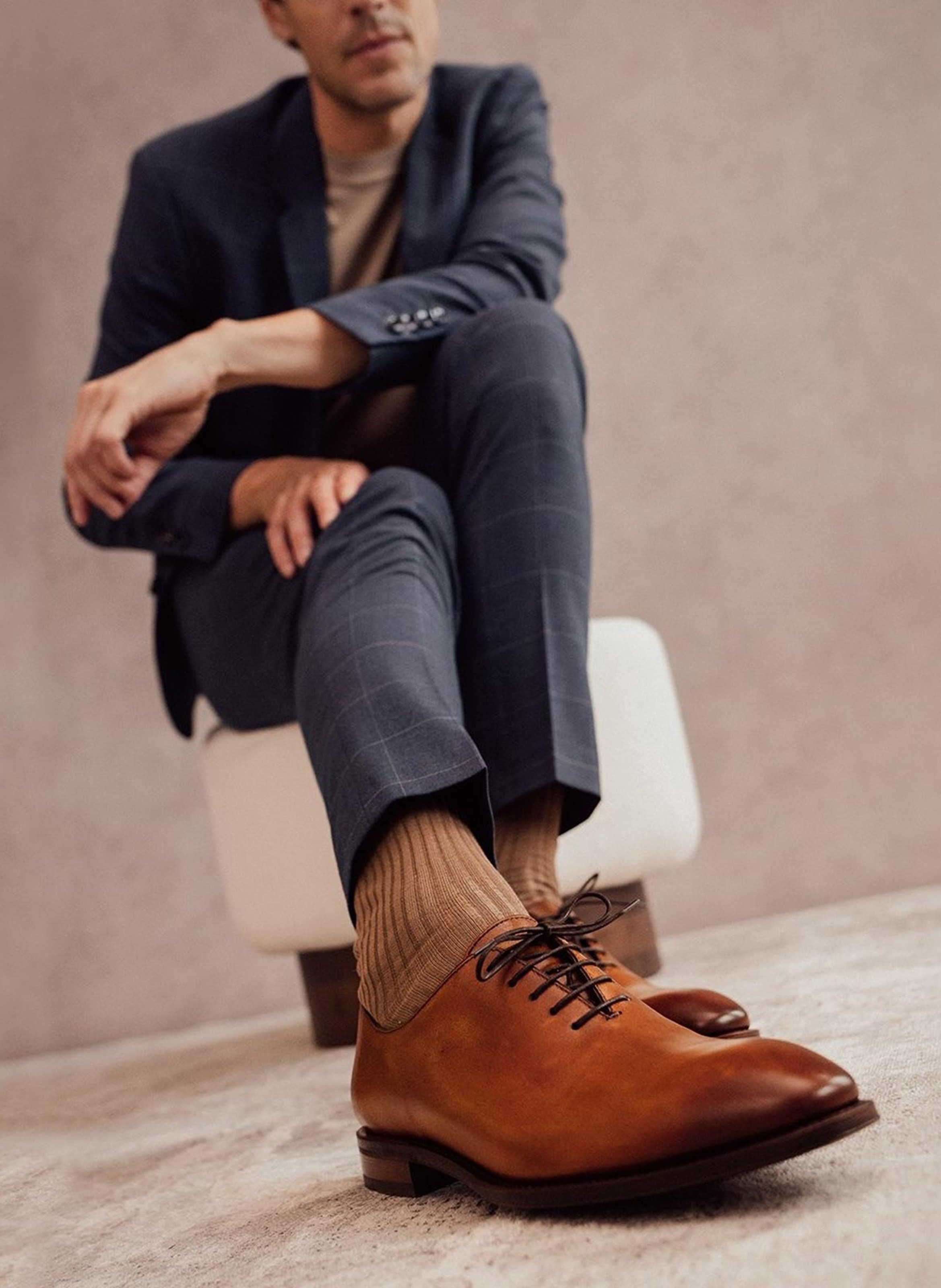 Richelieu cuir giulia FINSBURY Marron