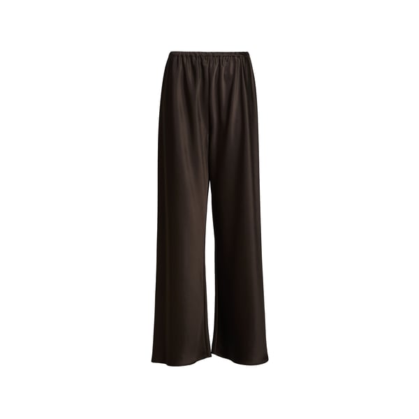 Almada Pantalon Fluide In Brown