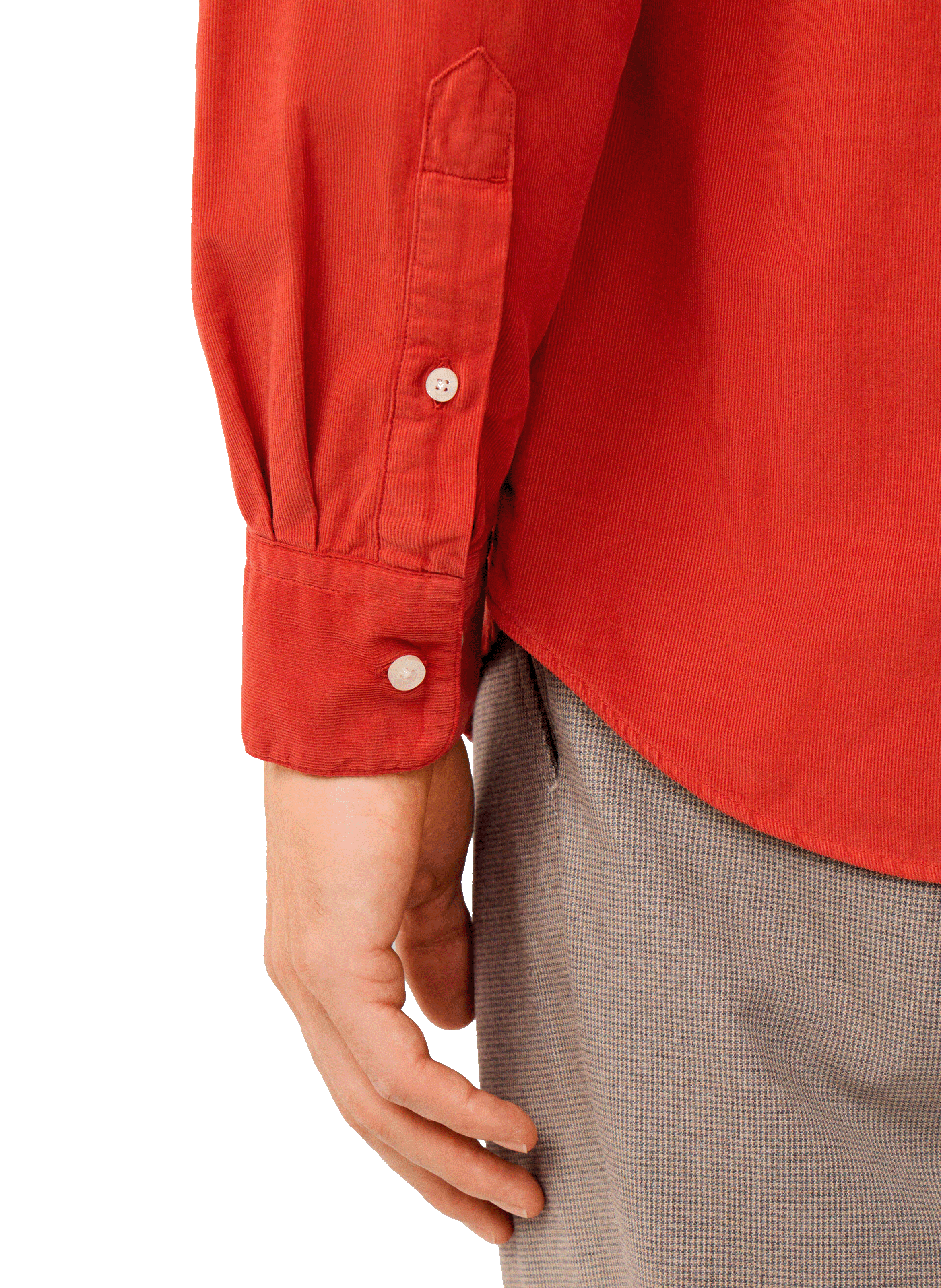 Chemise en coton FACONNABLE Marron