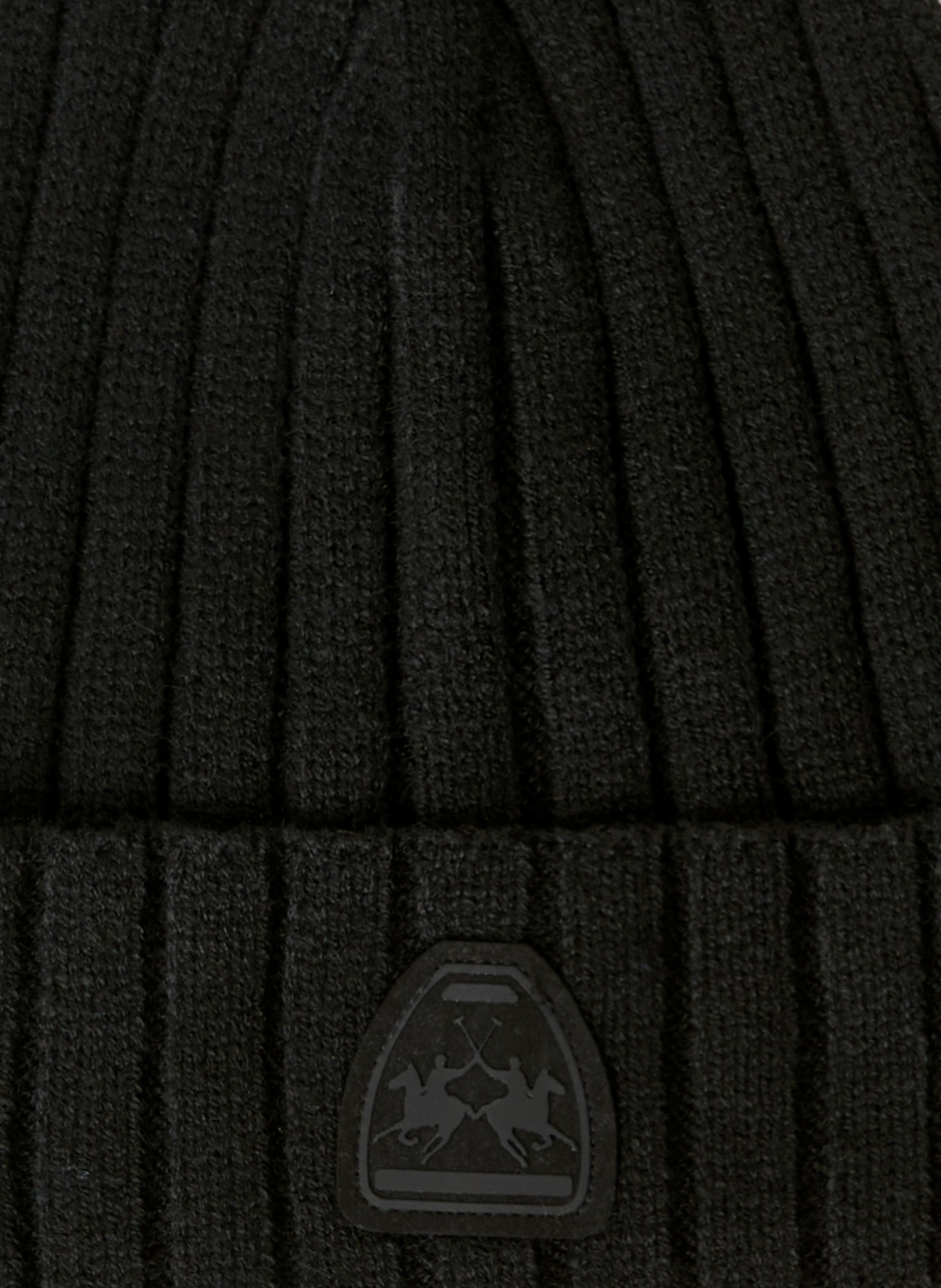 Bonnet à logo LA MARTINA Noir