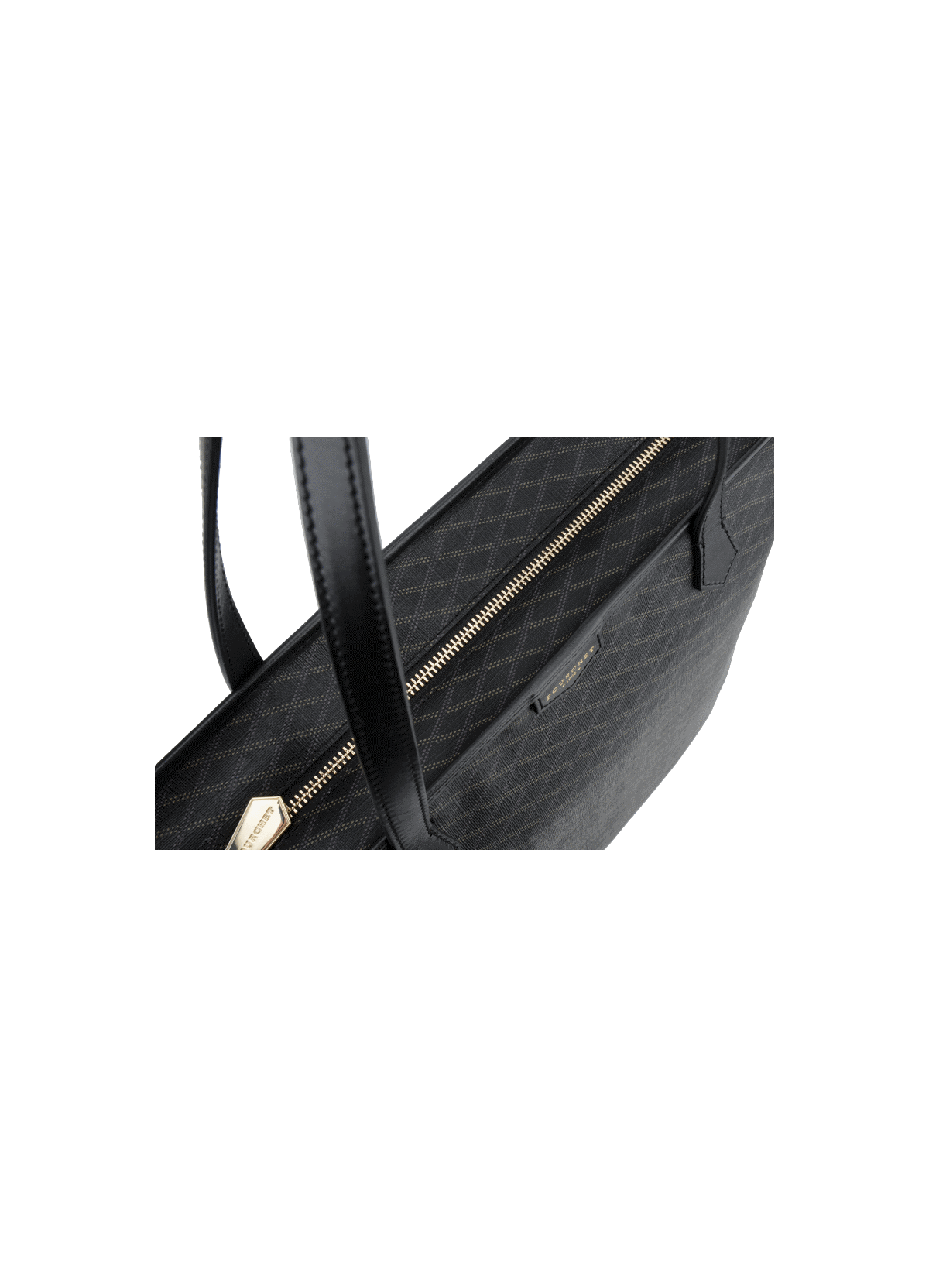 Waves | sac porté épaule mm POURCHET Noir