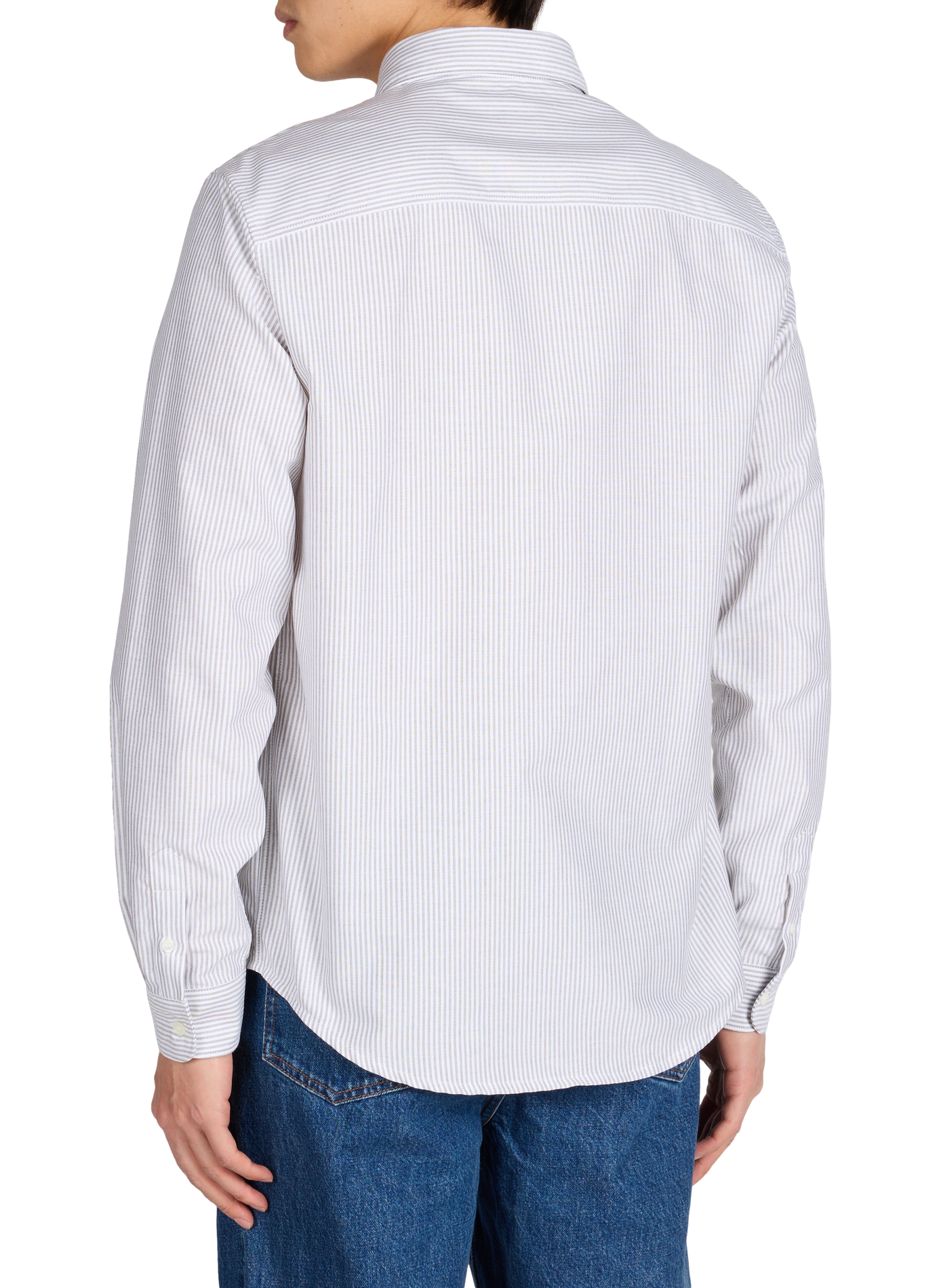 Linen shirt A.P.C. Green