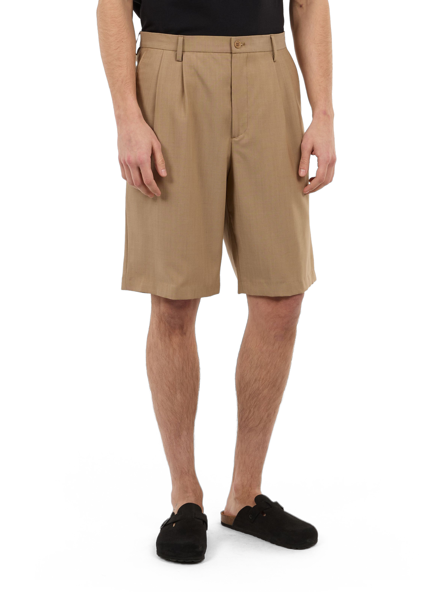 Wool Hela-B Bermuda SAISON 1865 Beige