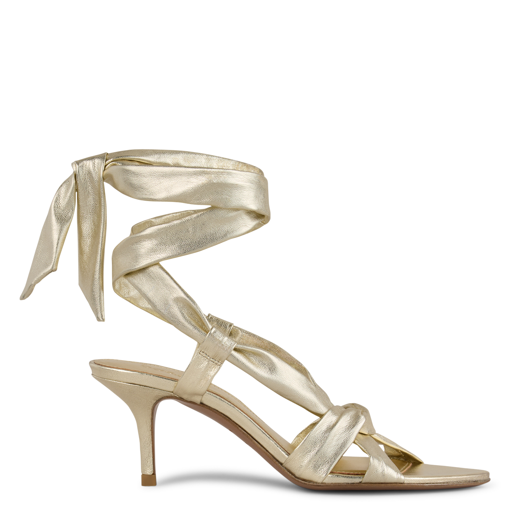 Sandales haute covilla BA&SH Doré