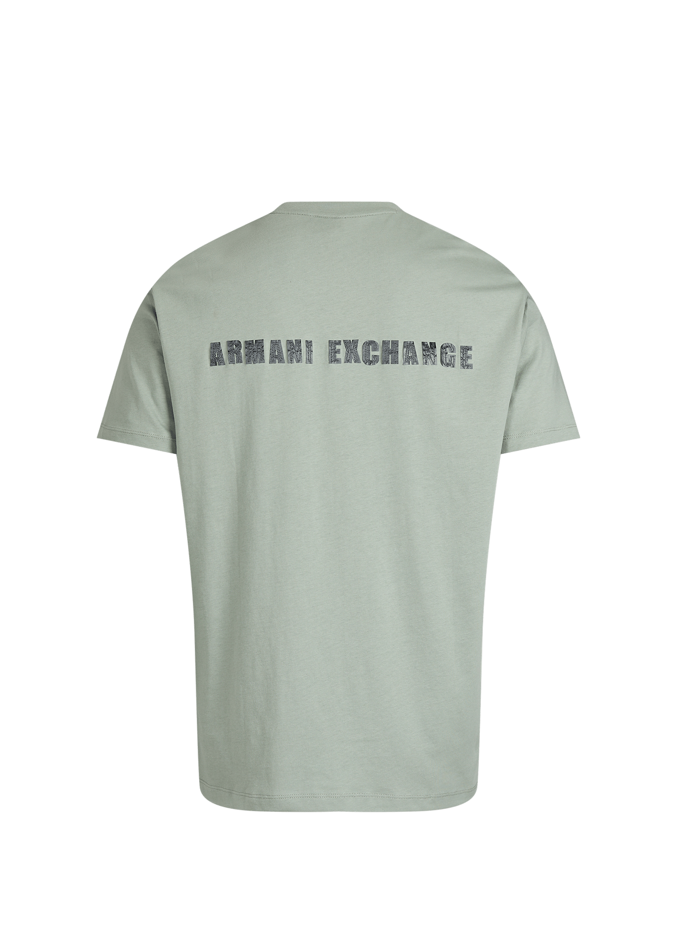 Cotton Logo T-shirt ARMANI EXCHANGE Green