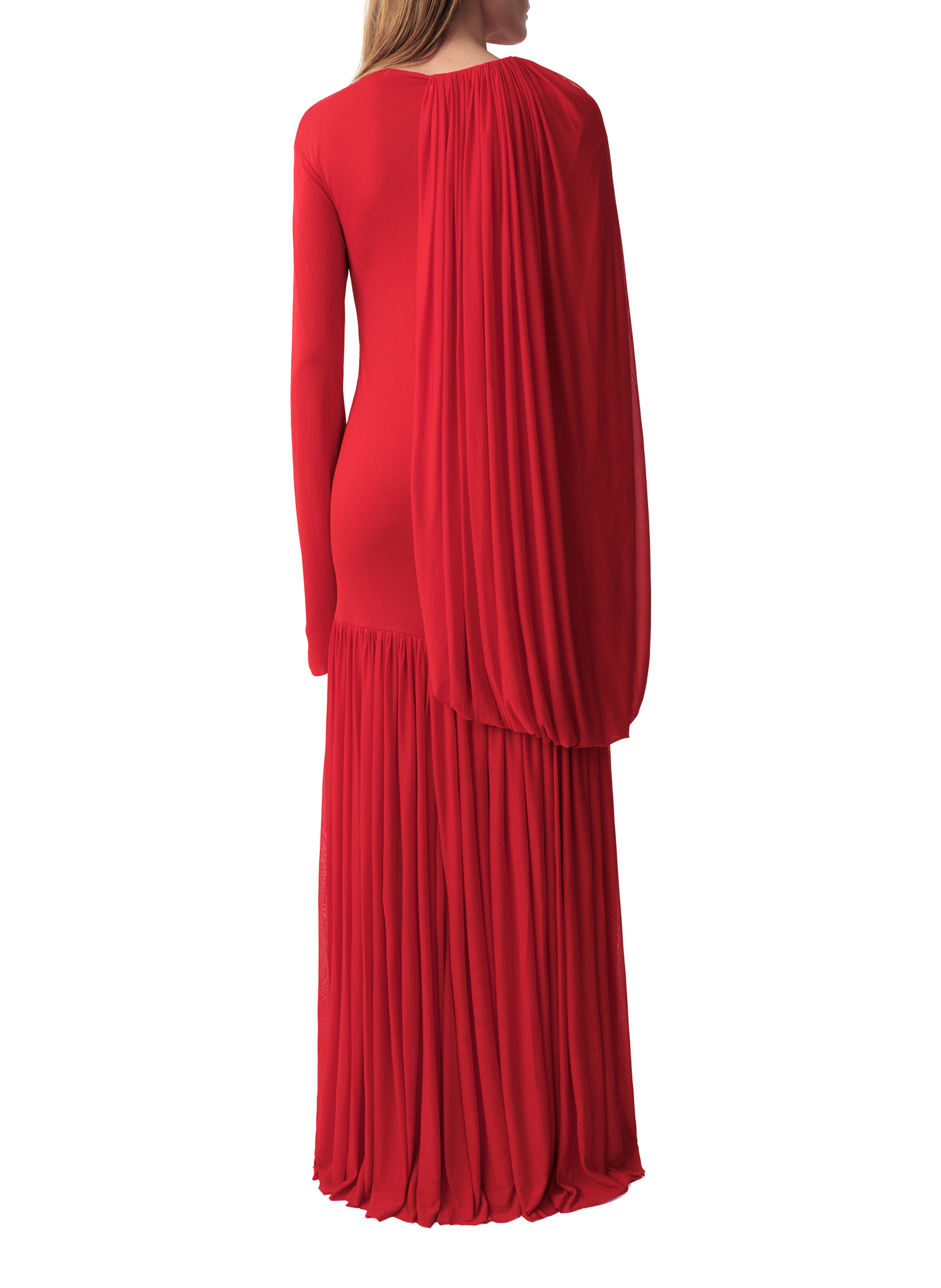 Robe longue Sara fluide Calvin Klein Collection Rouge