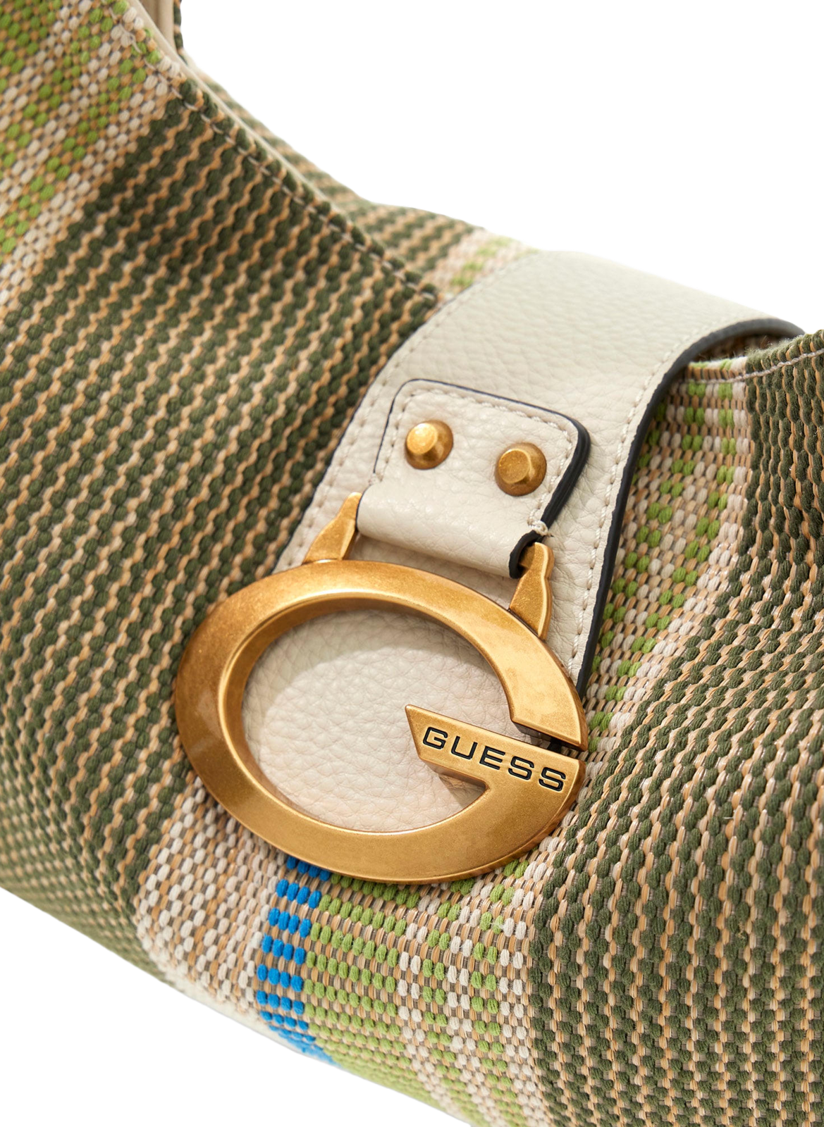 Sac à main Camden à motif GUESS Vert