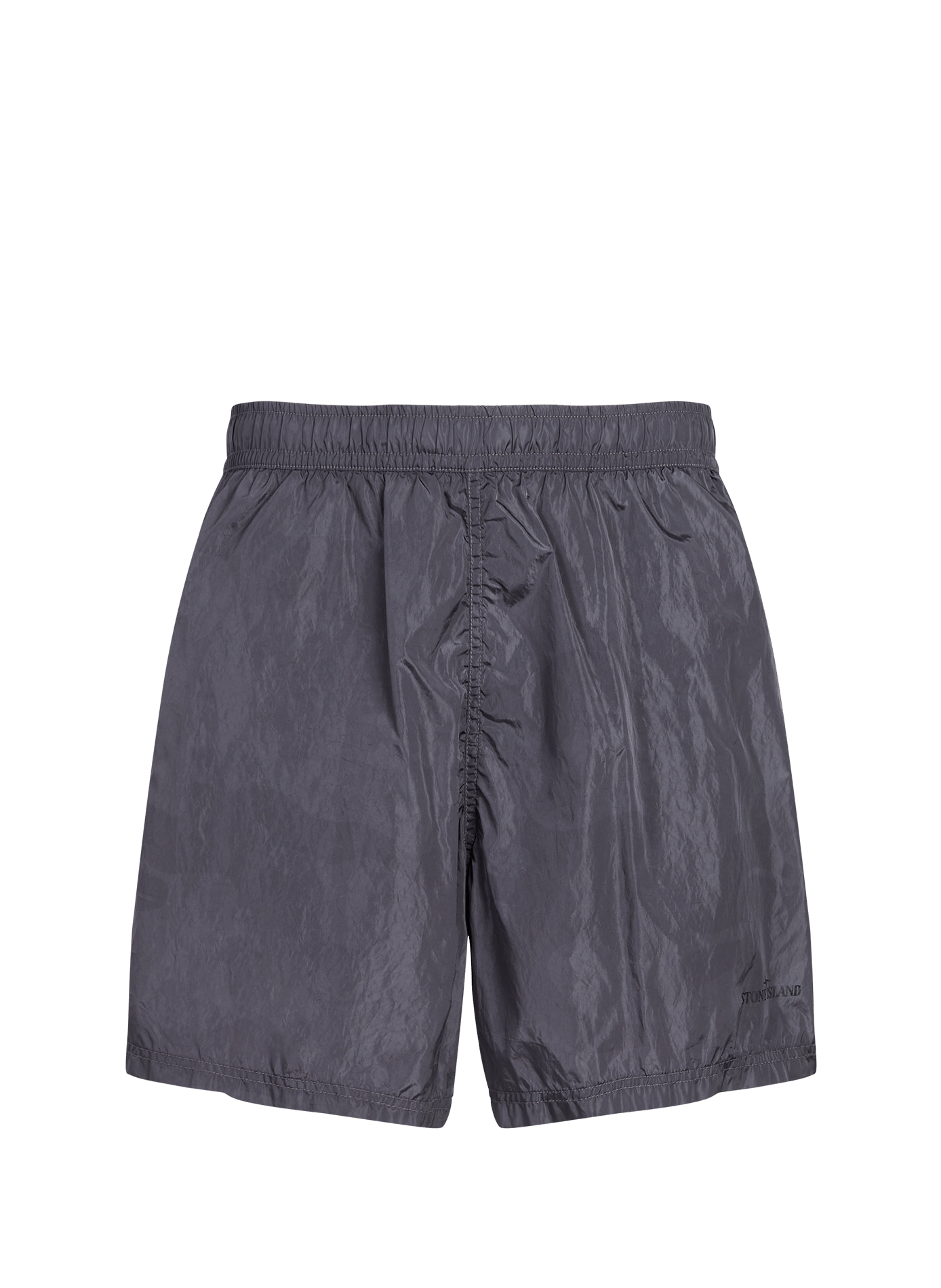 Satin pajama shorts STONE ISLAND Blue