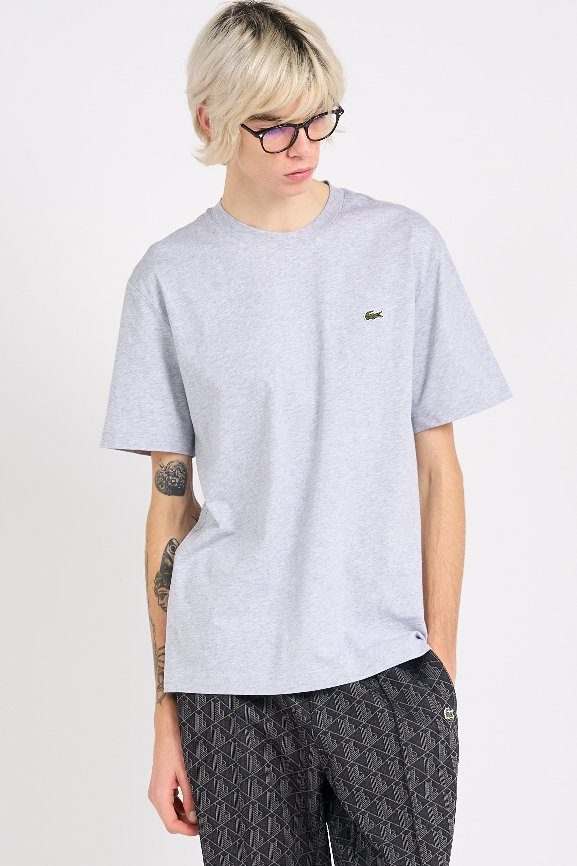 T-shirt pima LACOSTE Gris