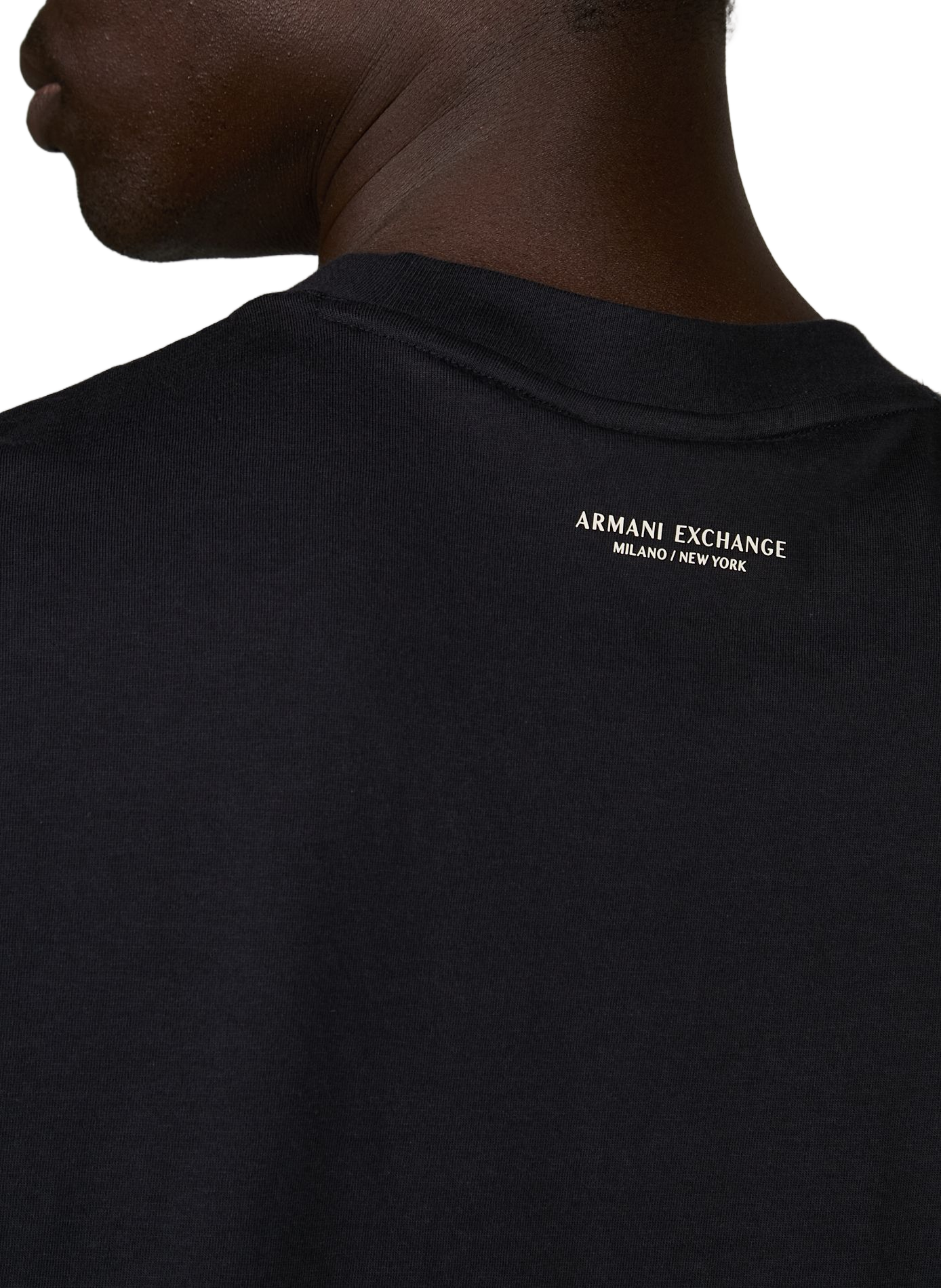 Cotton T-shirt ARMANI EXCHANGE Blue