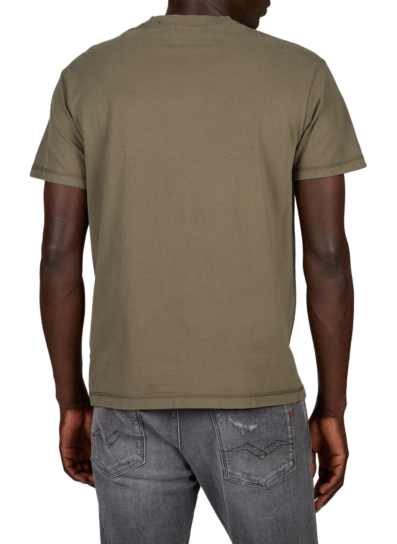 Cotton T-shirt REPLAY Green