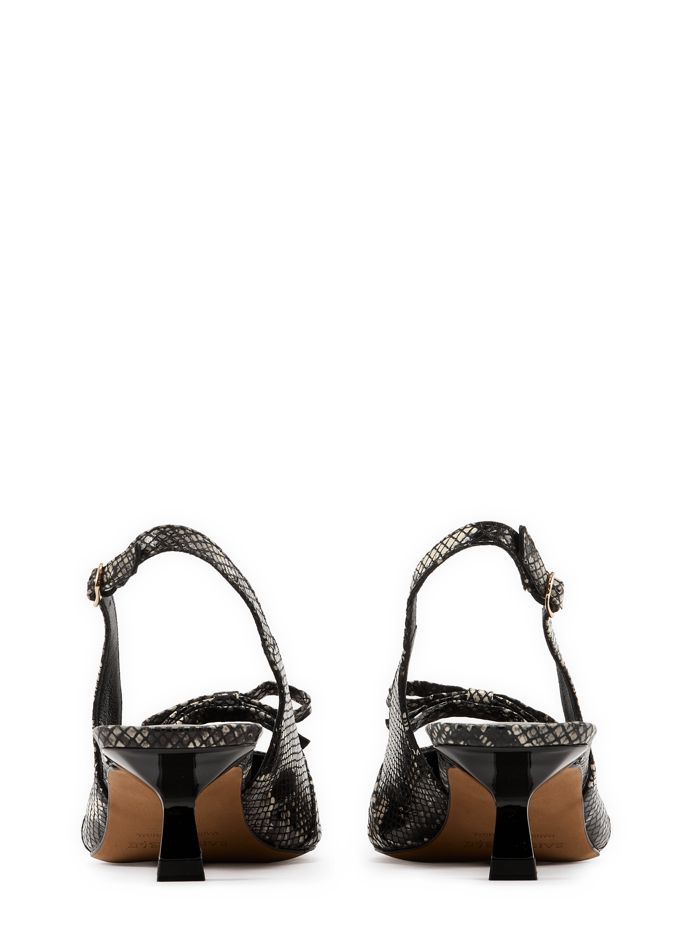 Slingback New Charlotte in geitenleer | Veelkleurig SAISON 1865 Dames