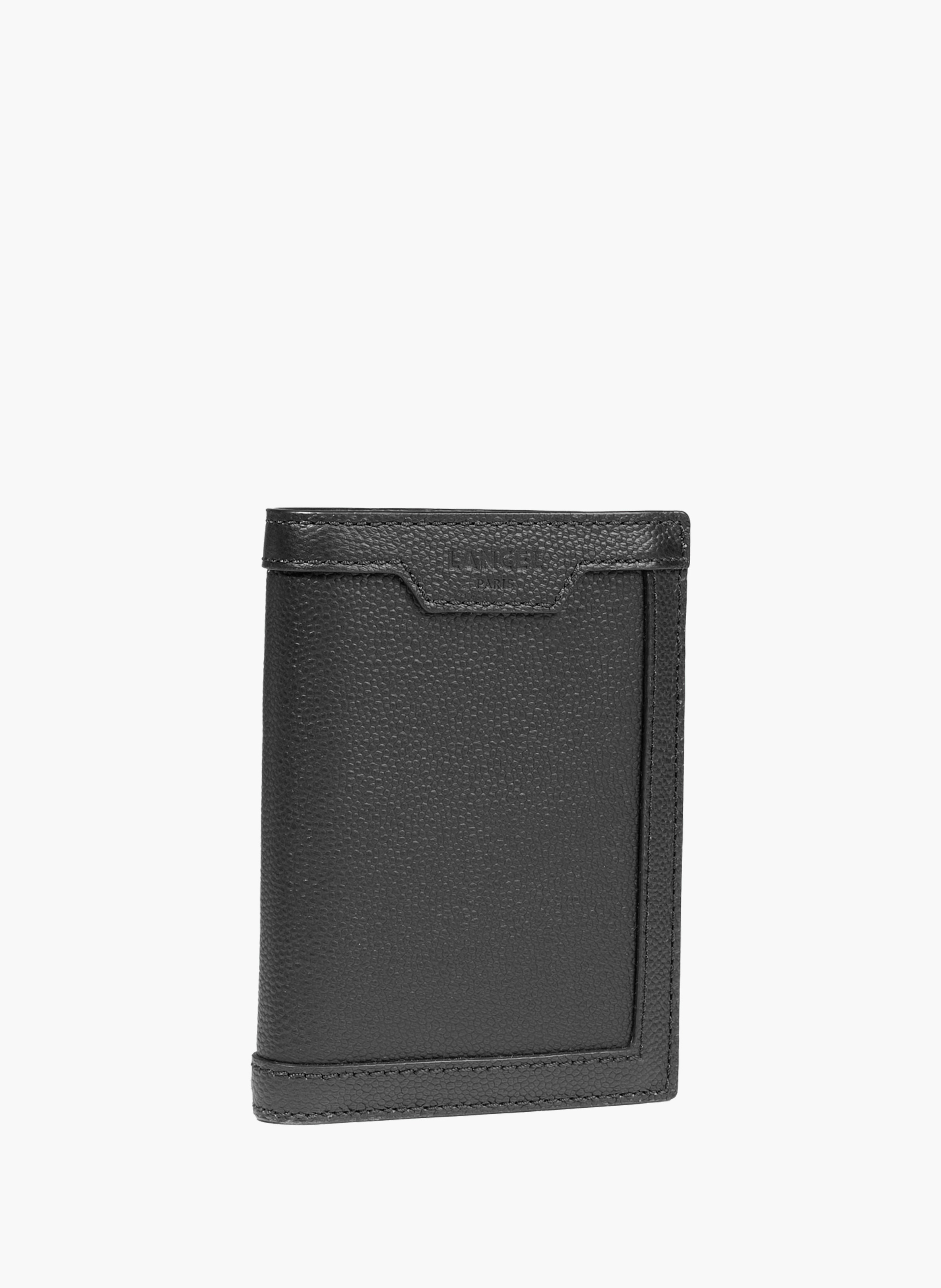 Europese portefeuille Charlie van Lancel in leer LANCEL Zwart