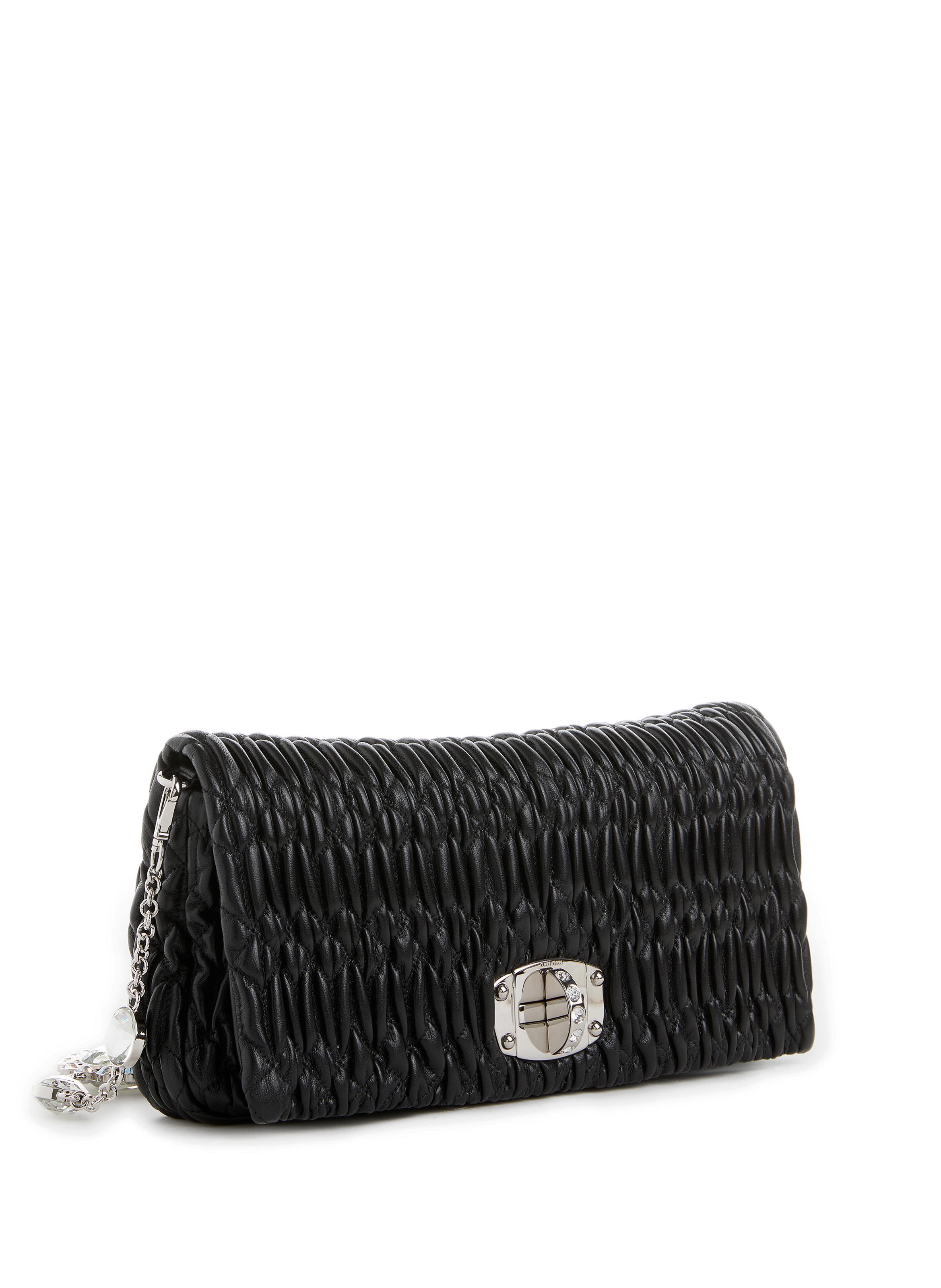 Sac en cuir et cristaux