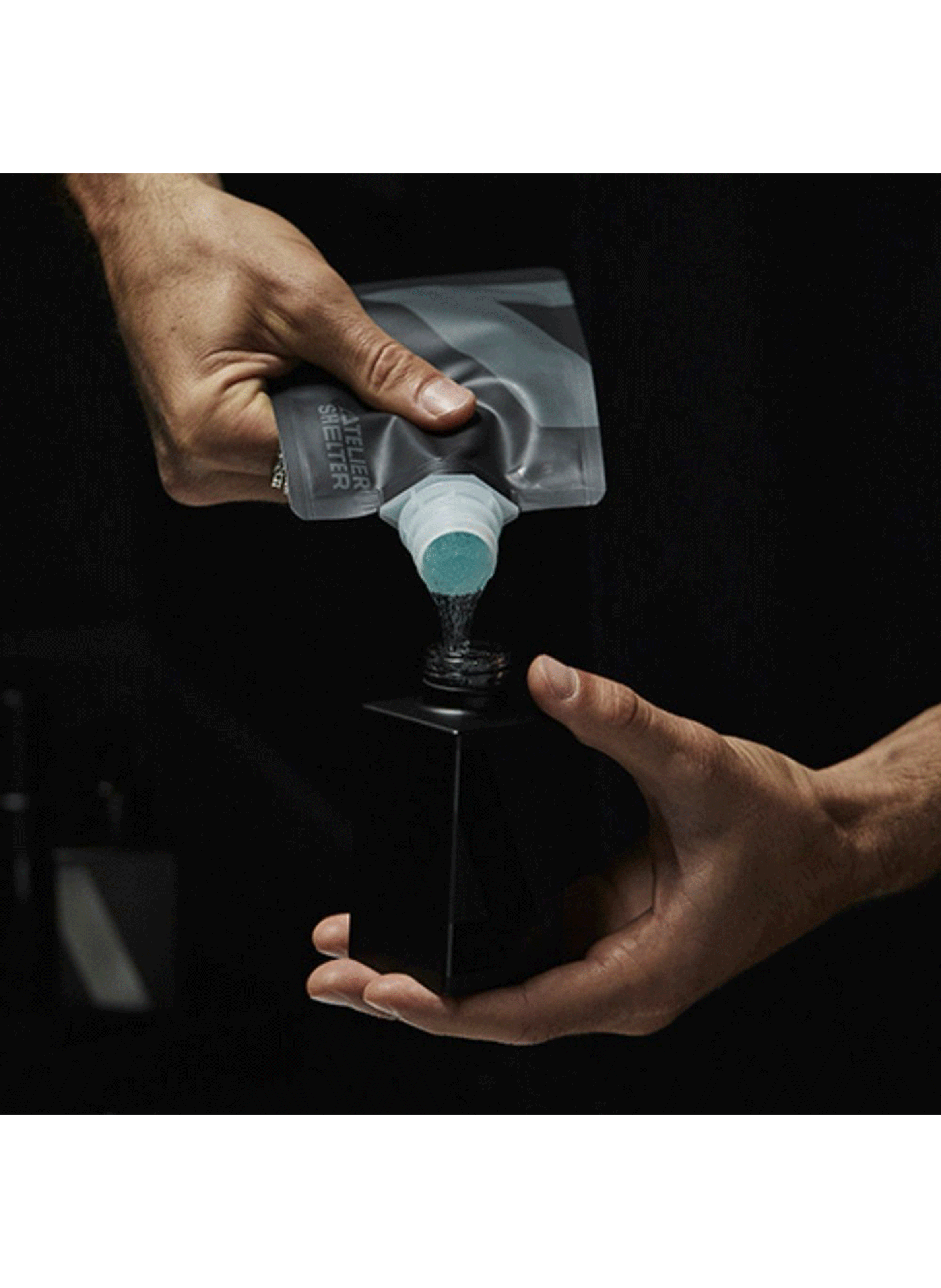 Ecorecharge Gel Nettoyant Visage [& Barbe Courte] L'ATELIER SHELTER No color