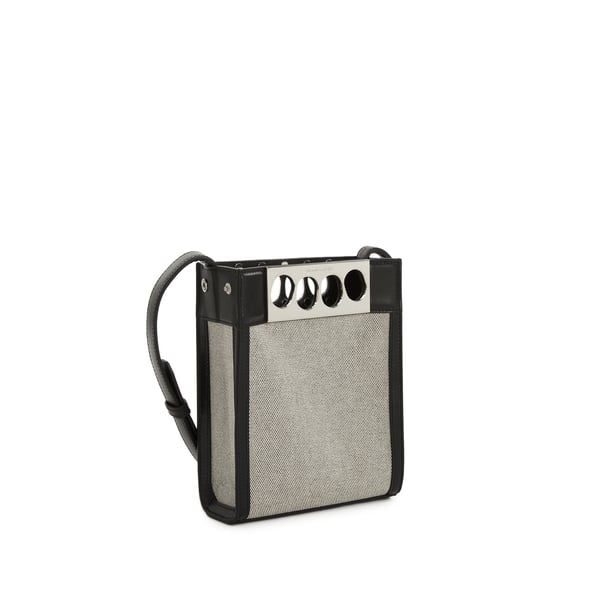 Mini sac cabas Grip en cuir