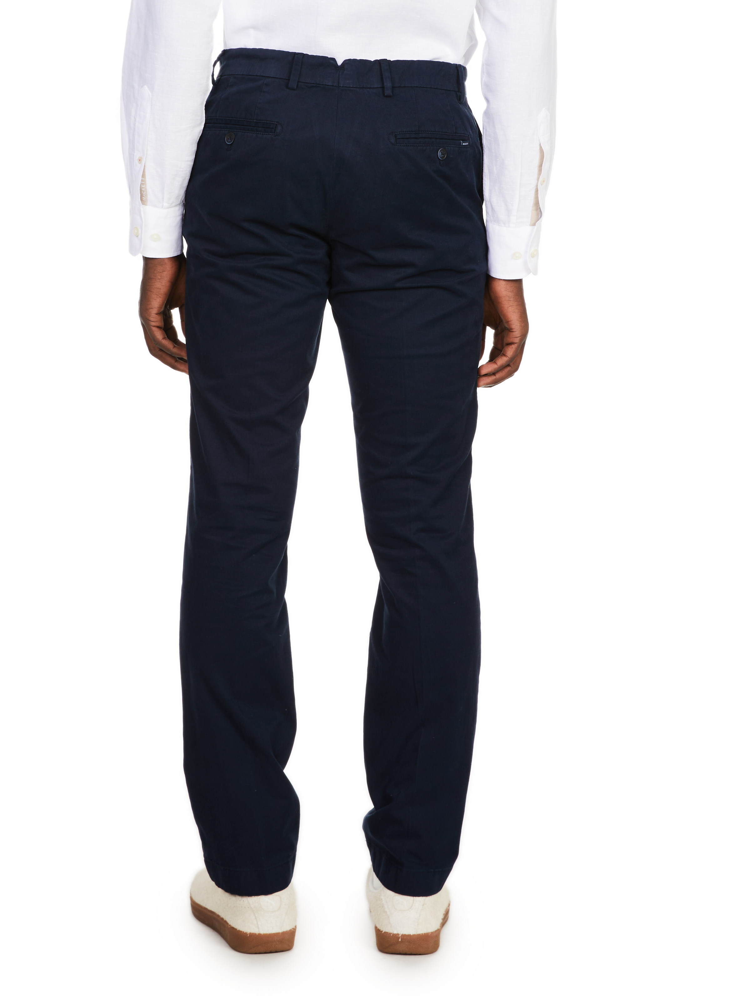 Pantalon chino en coton  HACKETT Bleu