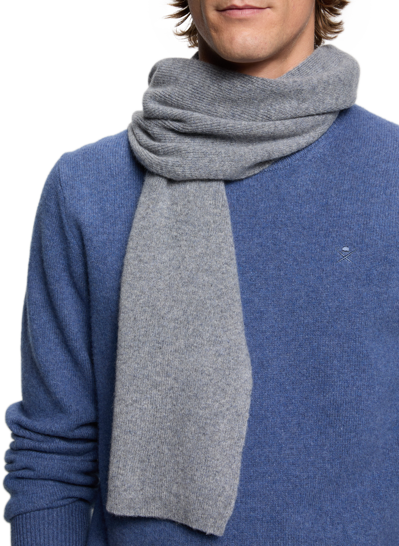 SAISON 1865 Bonnet en cachemire Argent