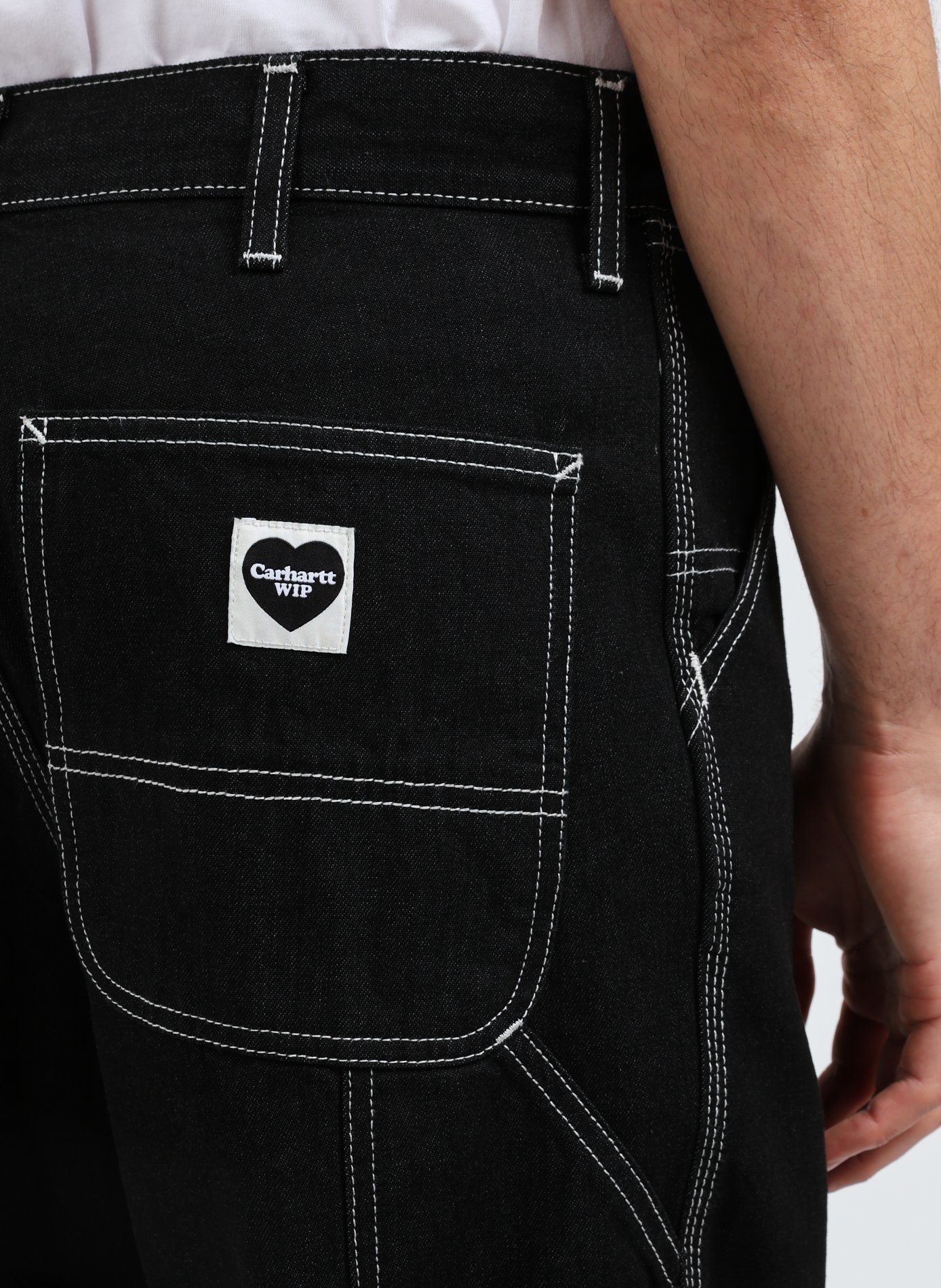 Single Knee jeans  CARHARTT WIP Black