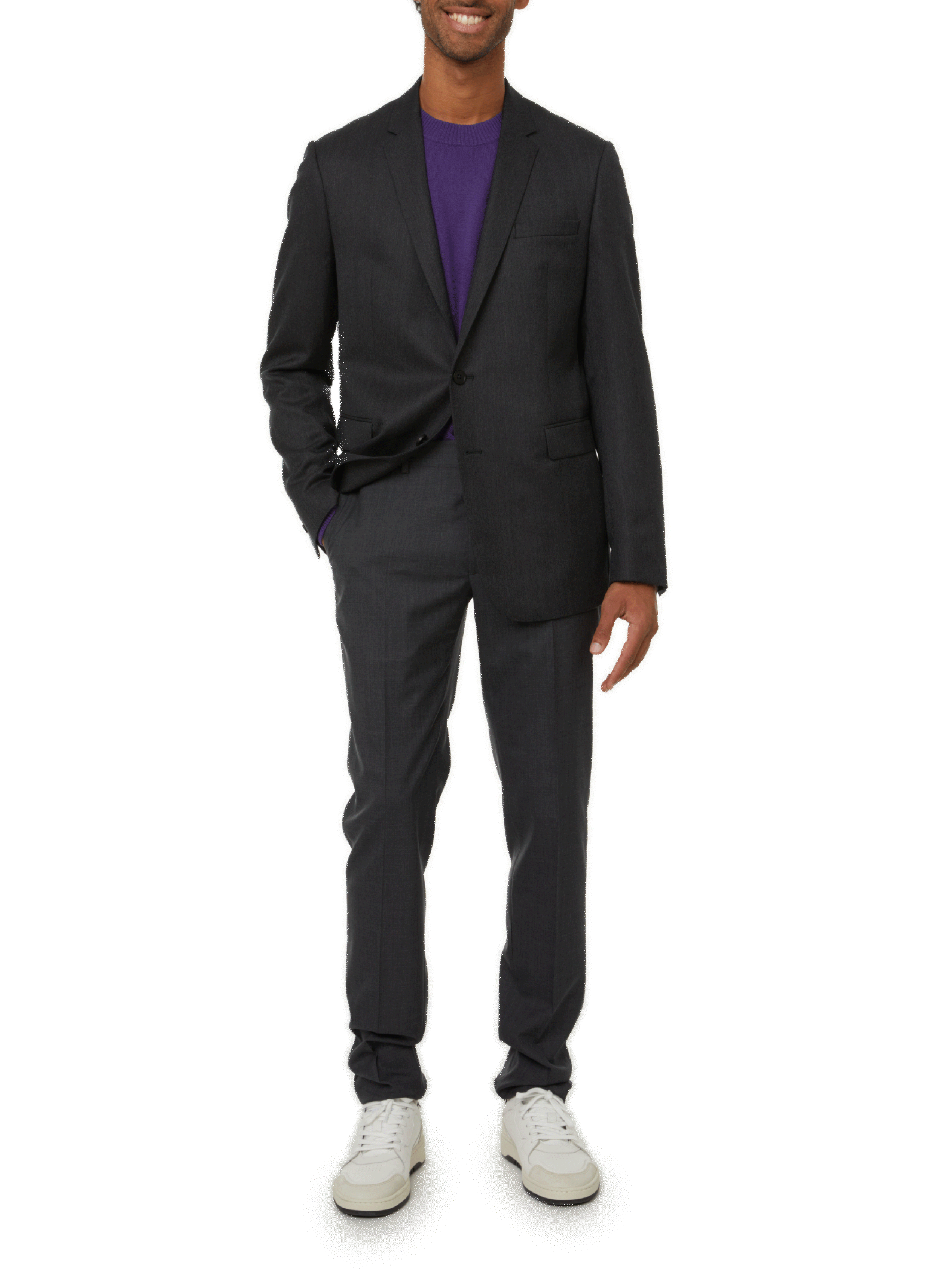 Tailored wool jacket  SAISON 1865 Grey