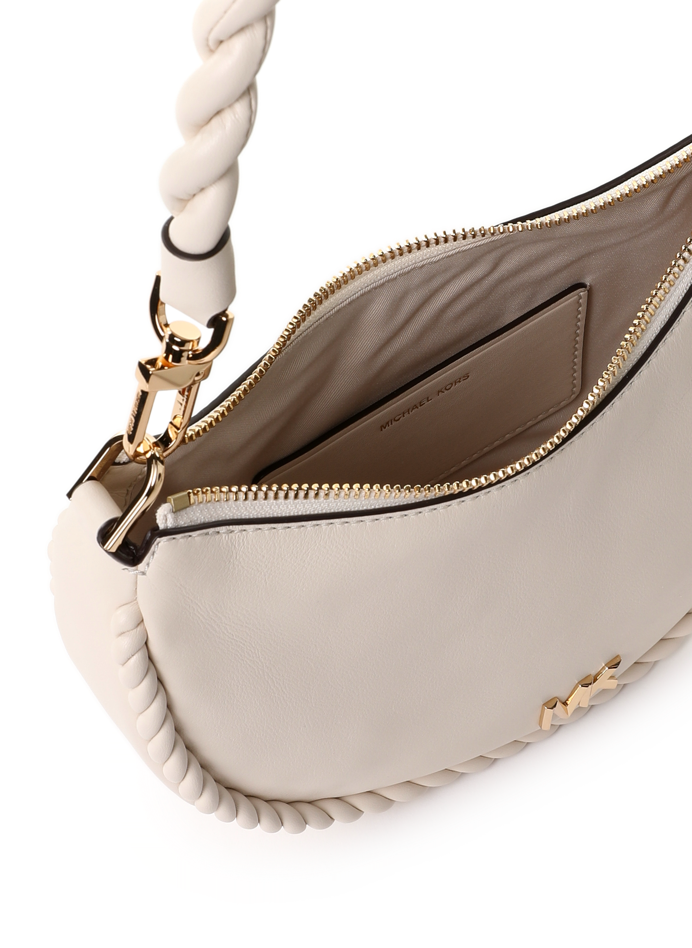 Sac à main en cuir  MICHAEL KORS Blanc