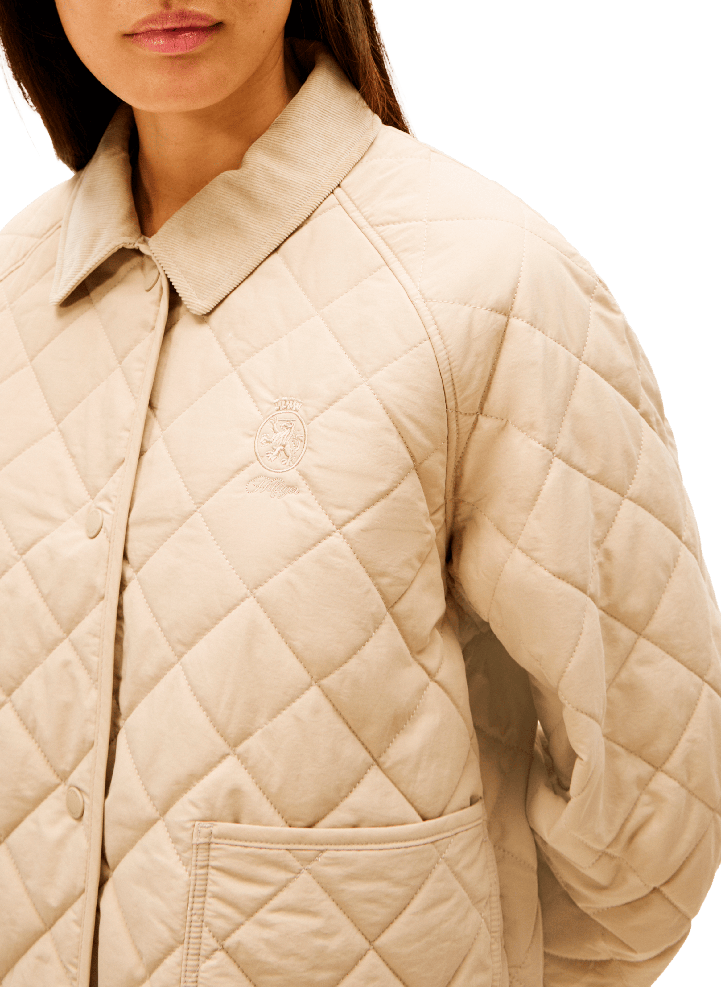 Veste matelassée TOMMY HILFIGER Beige