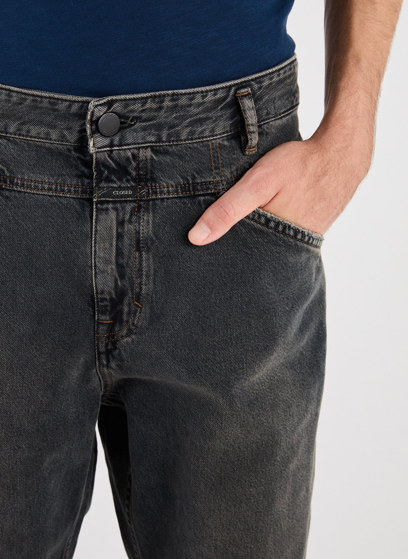 Jean droit X-Lent en coton  CLOSED Bleu