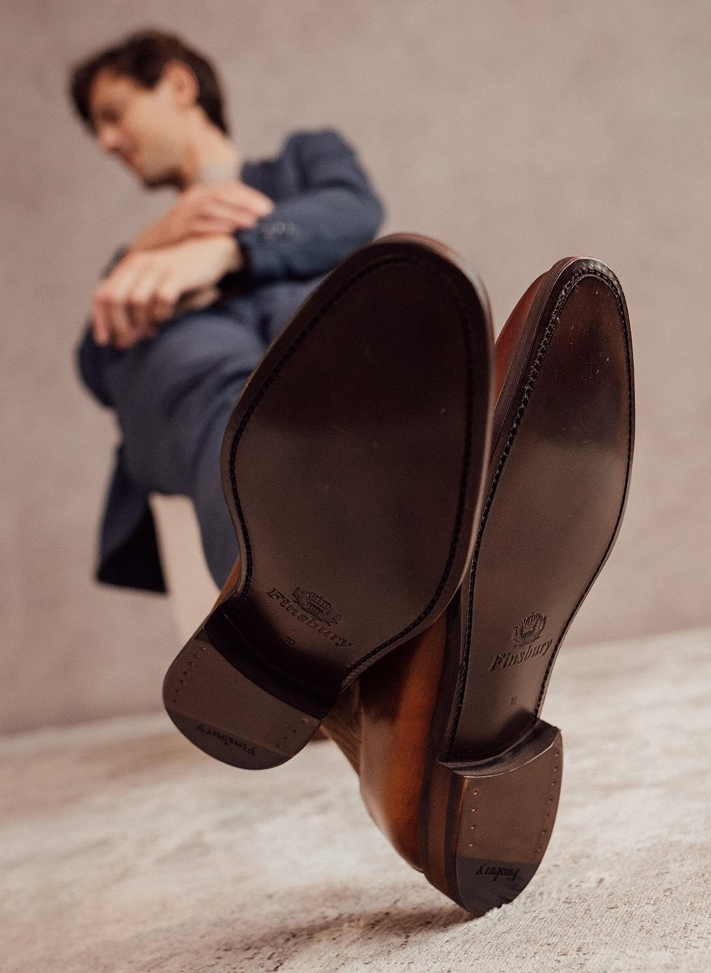 Richelieu cuir giulia FINSBURY Marron