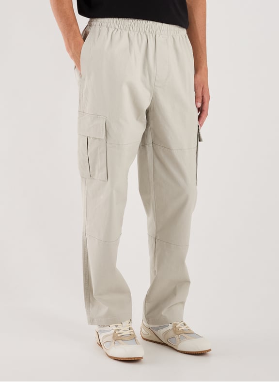 Pantalon uni en coton Beige by REPRESENT REPRESENT Pantalon uni en coton Beige