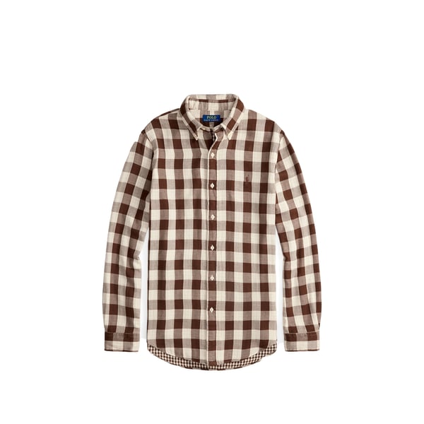 Chemise col américain en coton Chemise col américain en coton