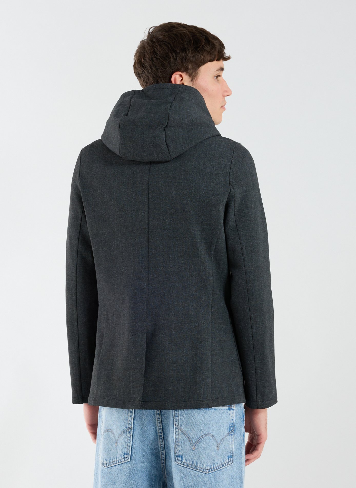 Tweed jacket with notched lapel 1789 CALA Grey