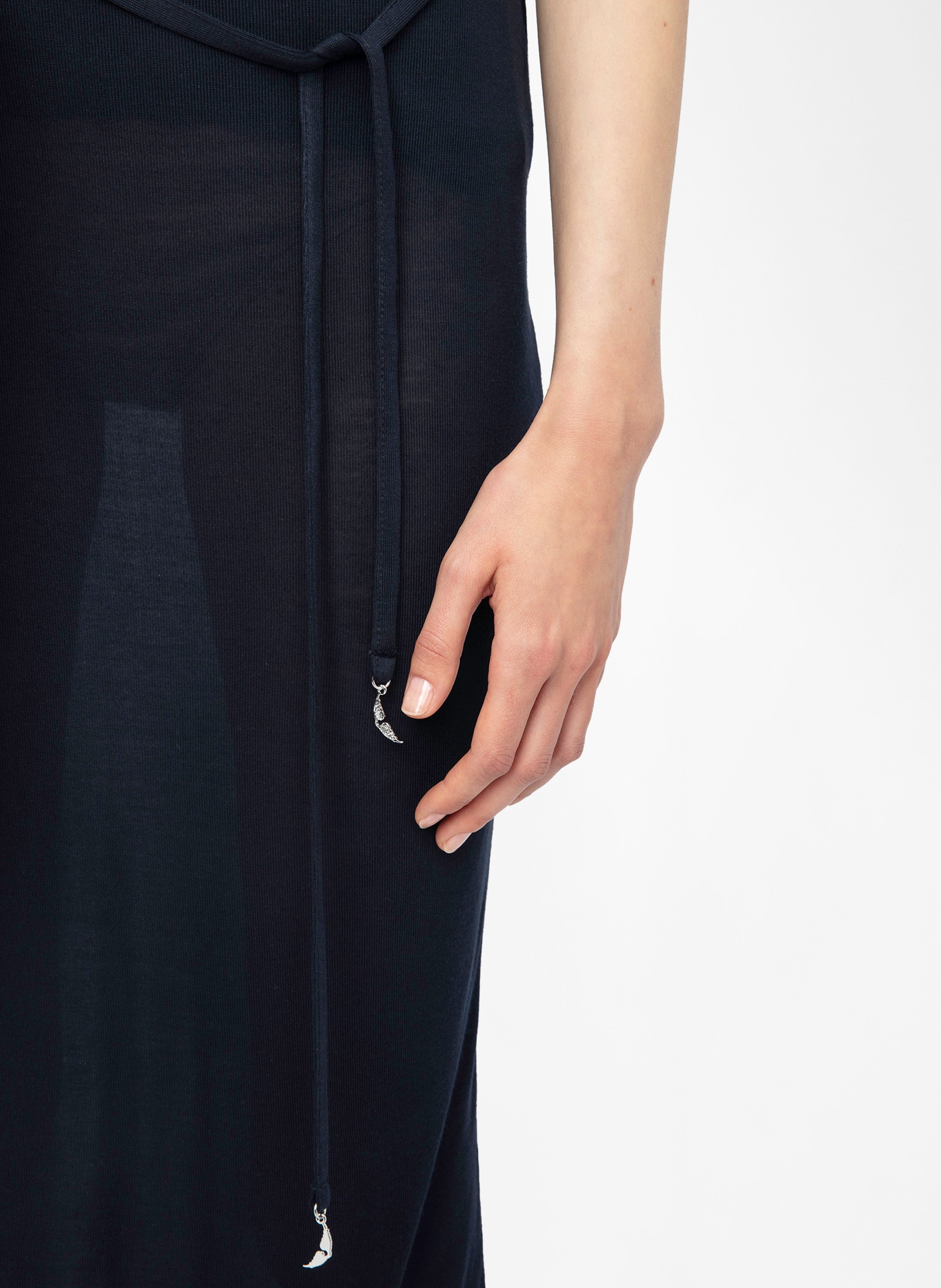 Jupe longue asymétrique giada ZADIG&VOLTAIRE Bleu