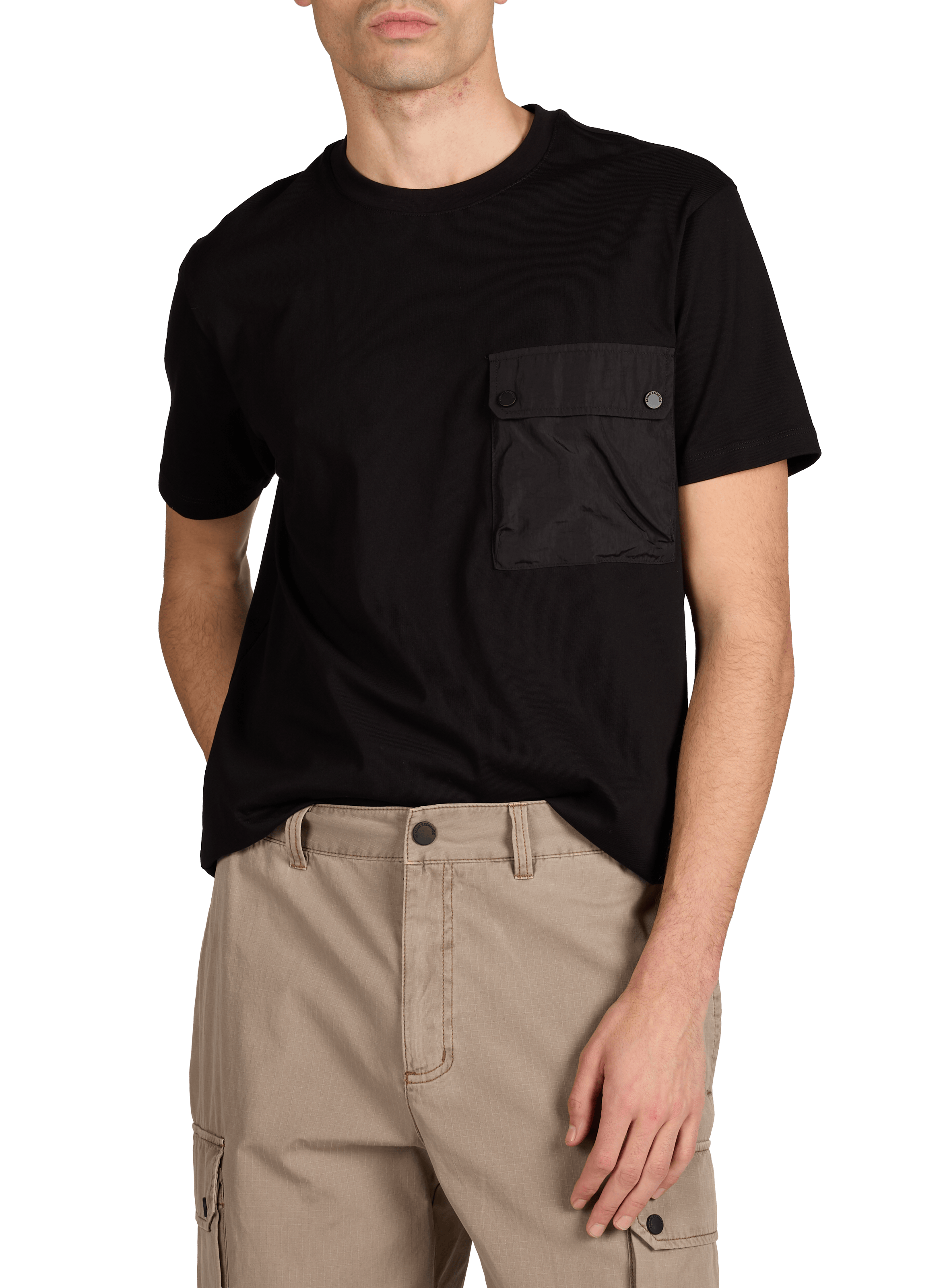 T-shirt en coton ARMANI EXCHANGE Noir