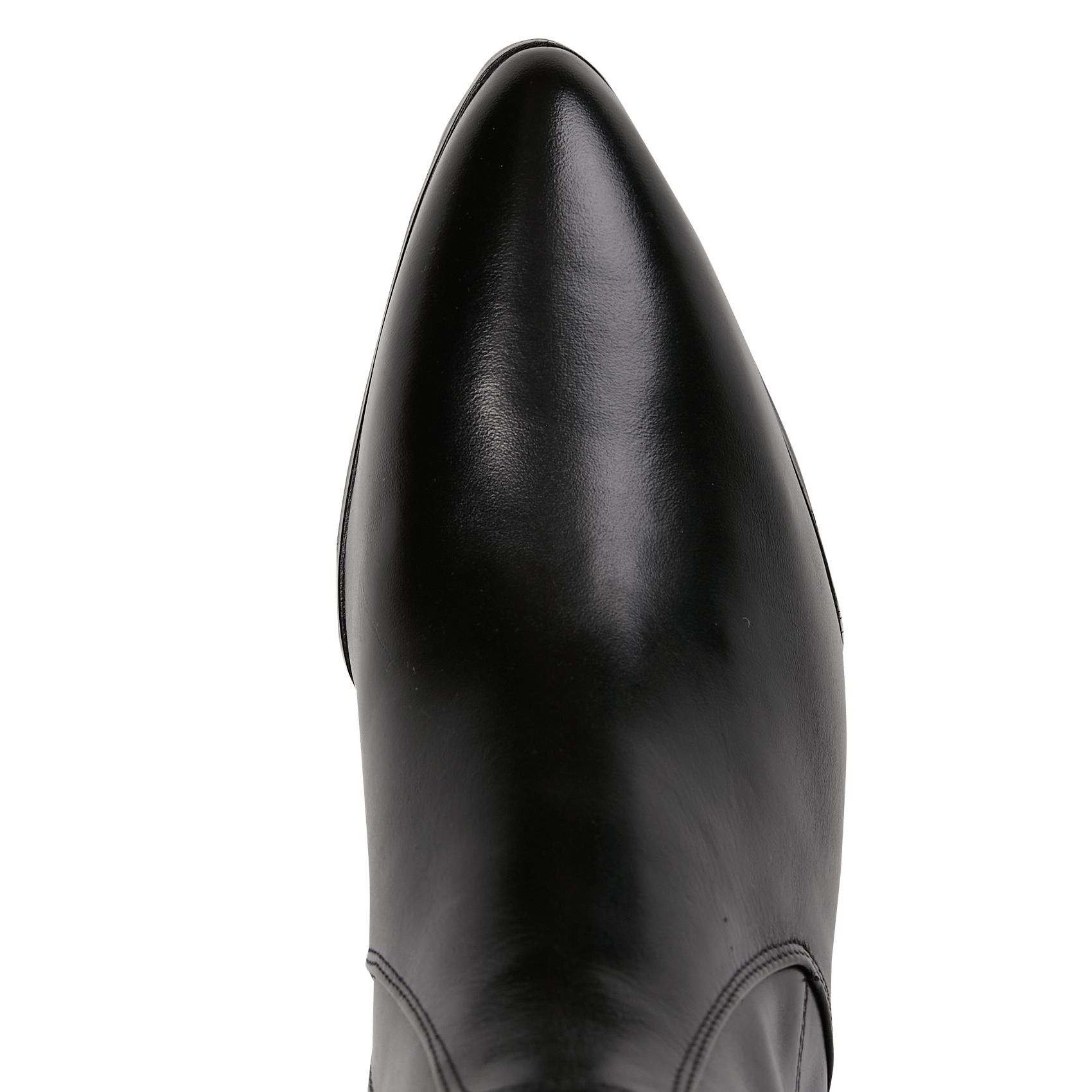 Bottines à talons en cuir n°556 RIVECOUR Noir