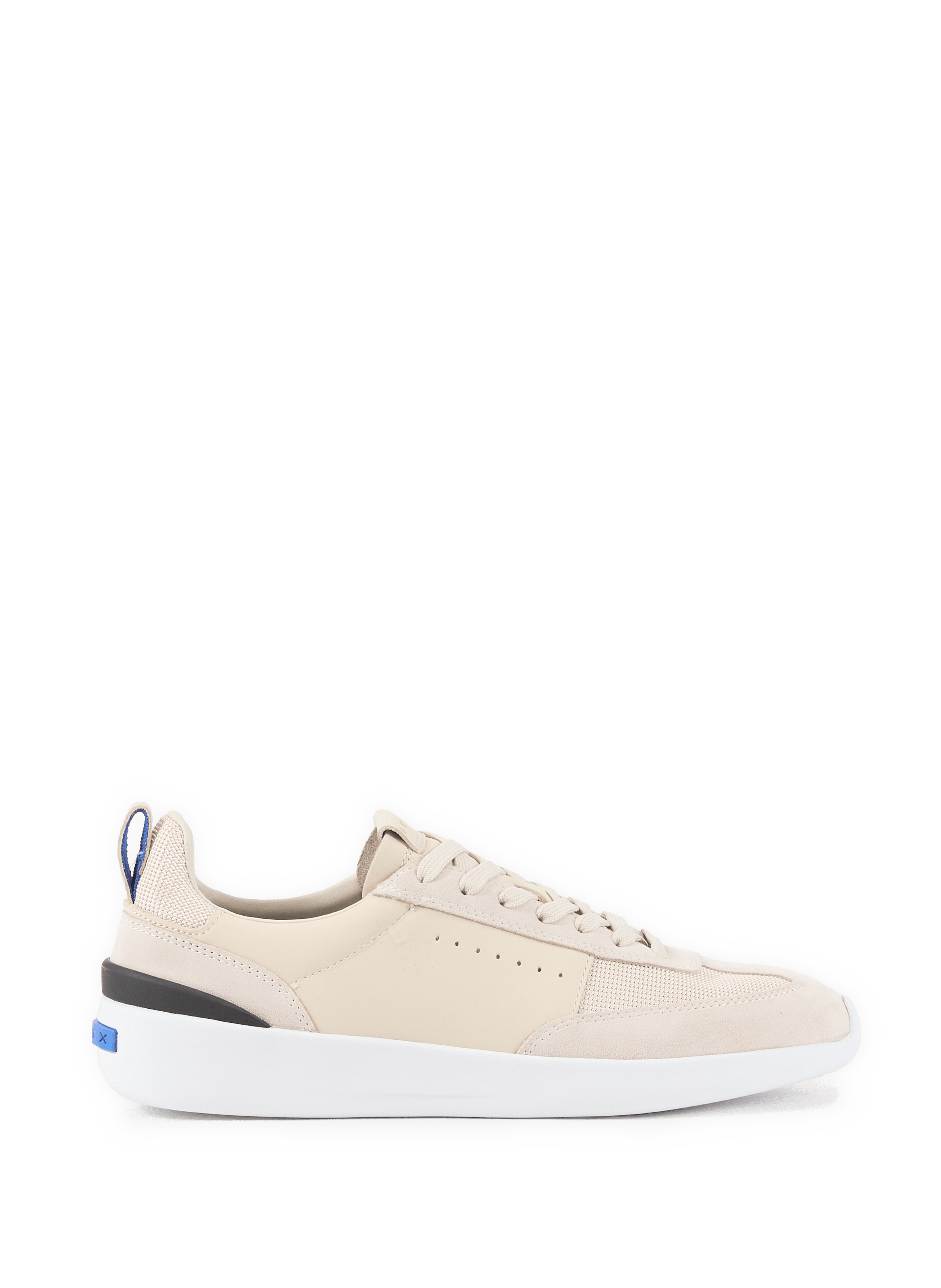 Baskets basses GXRN-02 en cuir mélangé GEOX Beige