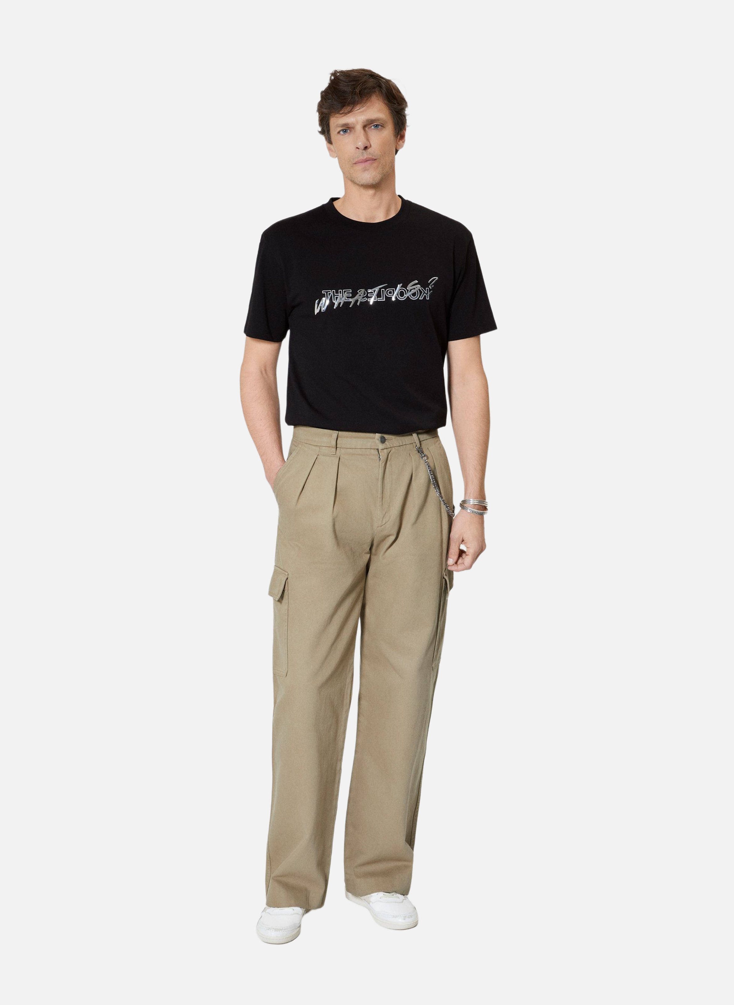 Pantalon cargo THE KOOPLES Beige