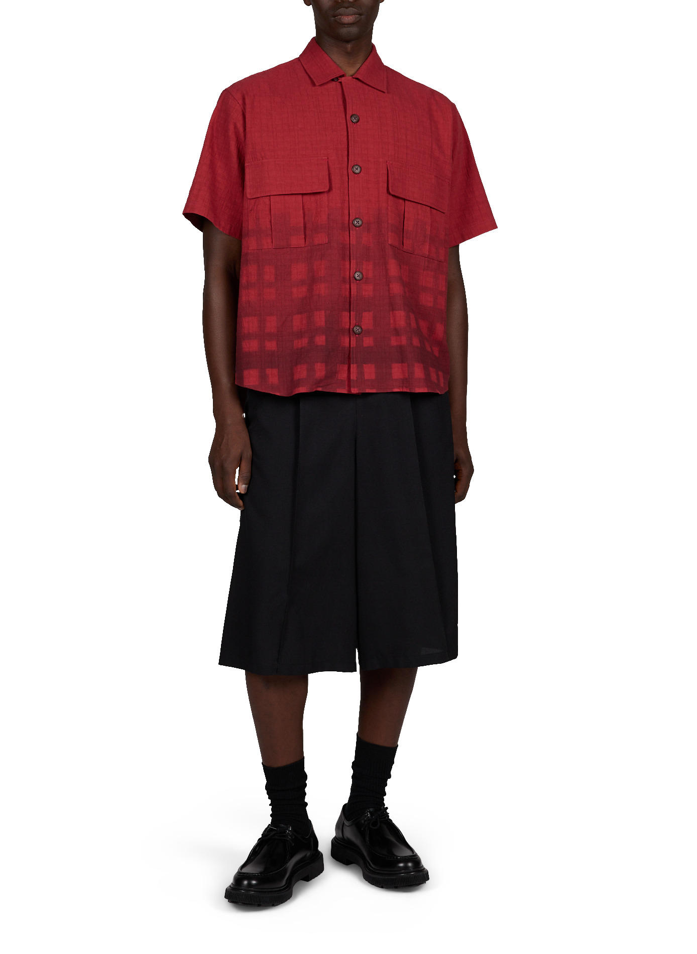 Straight shorts WANSIE Black