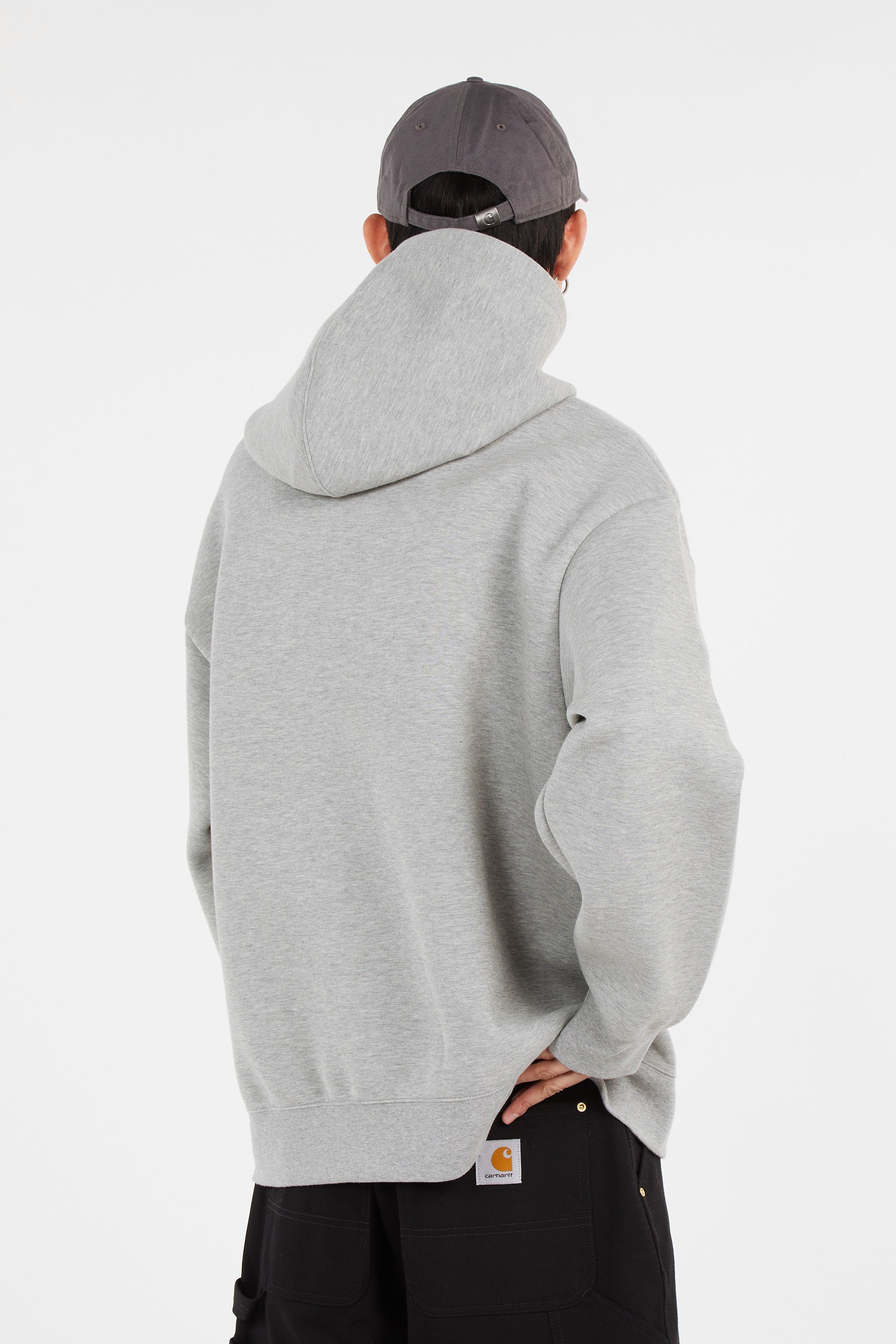 Hoodie hooded alda sweat CARHARTT WIP Gris