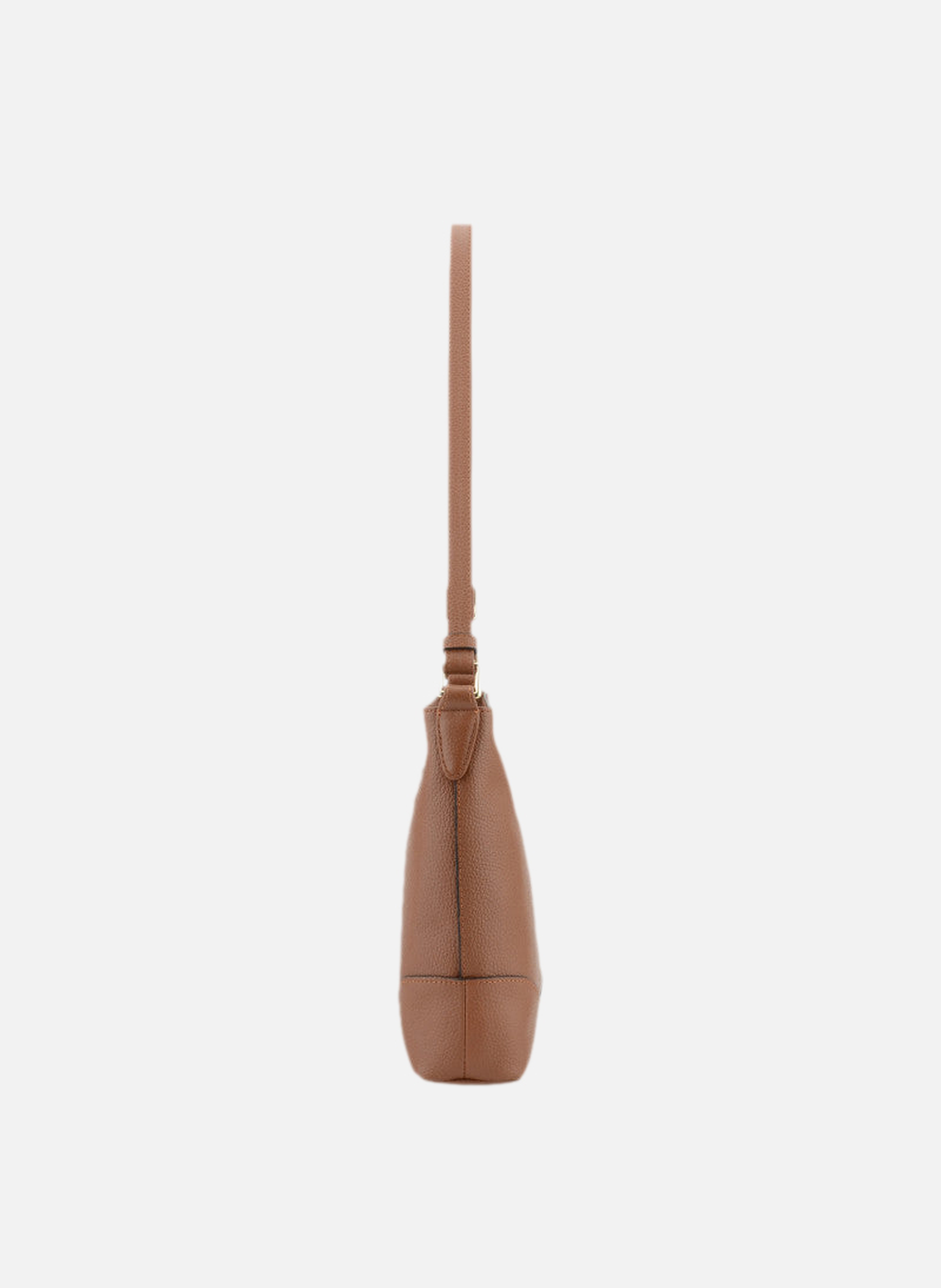 110 magnet | sac porté croisé en cuir de veau grainé POURCHET Doré